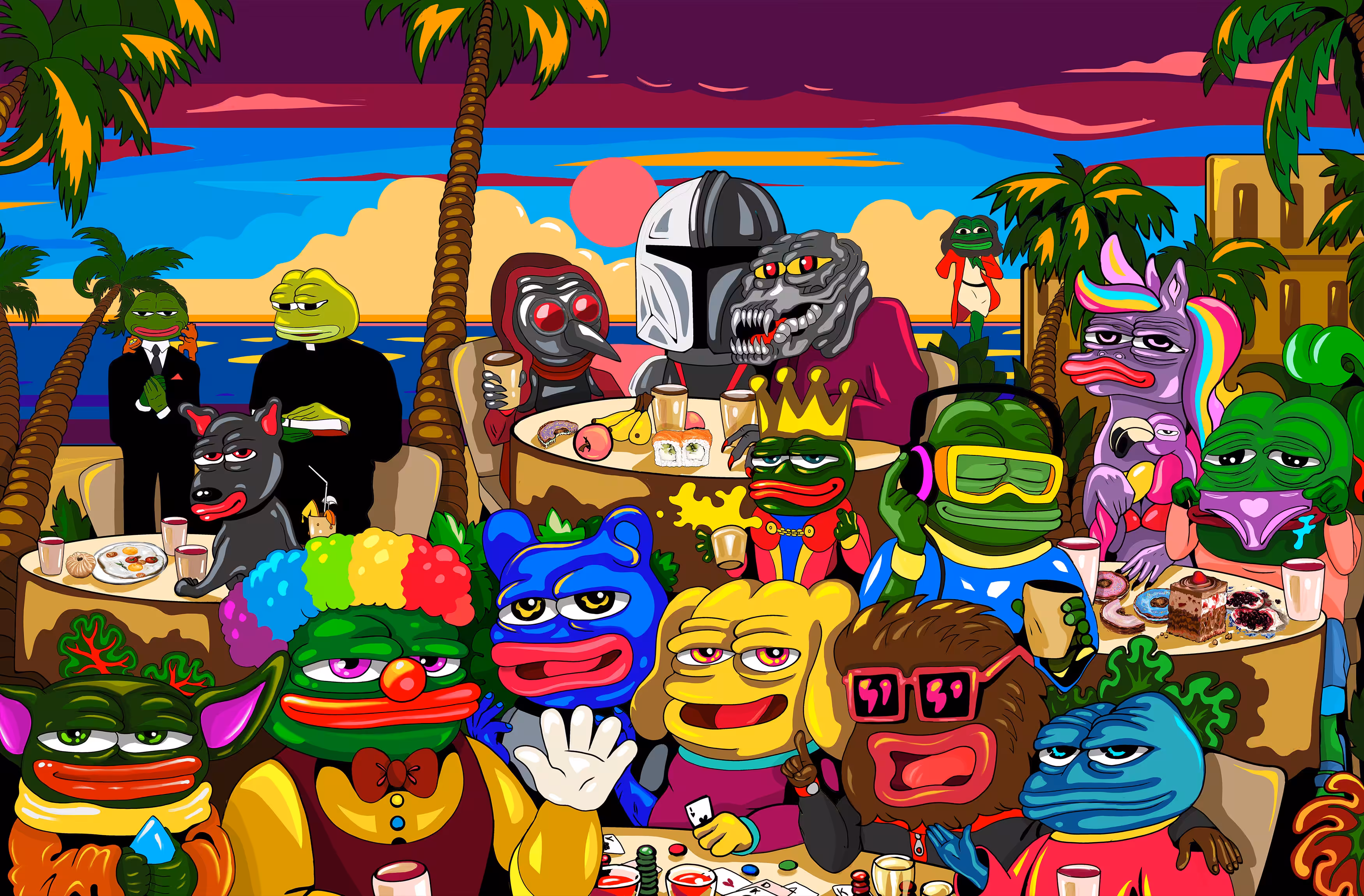 Pepe beach party