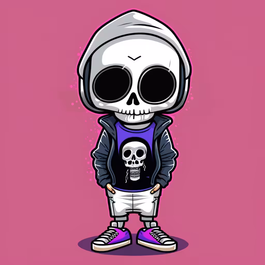rapper skeleton #6