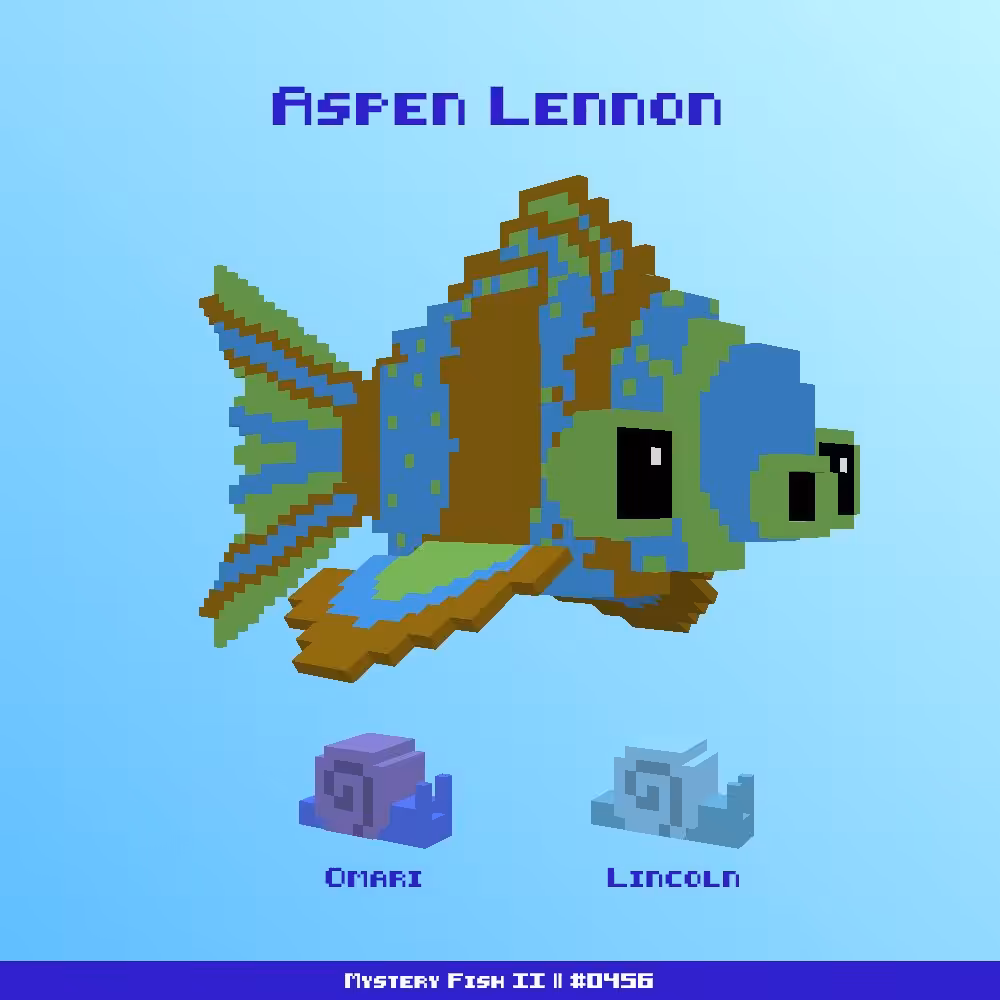 Aspen Lennon :: Mystery Fish 0456/1000 