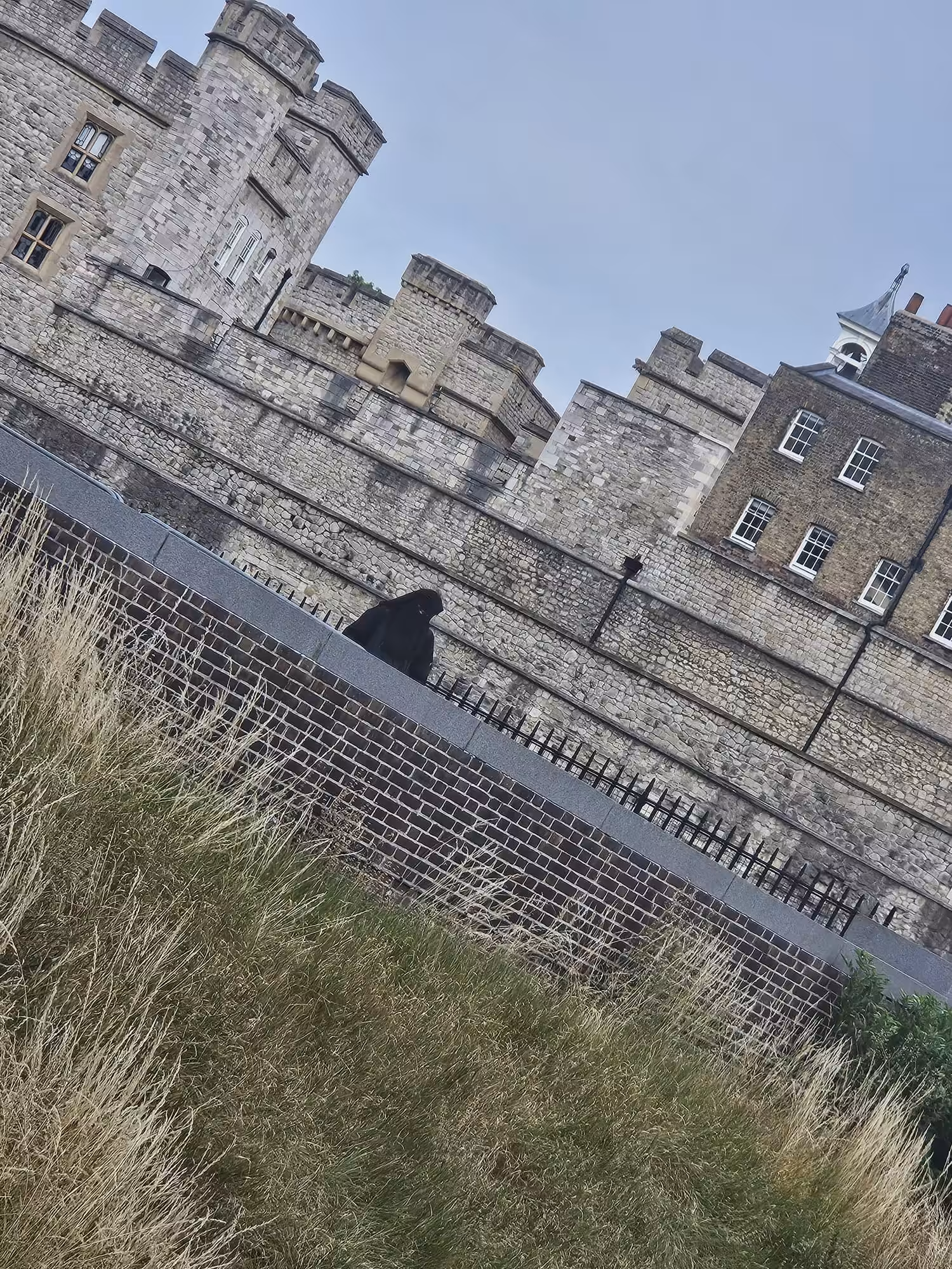 Shadow by the Tower Wall