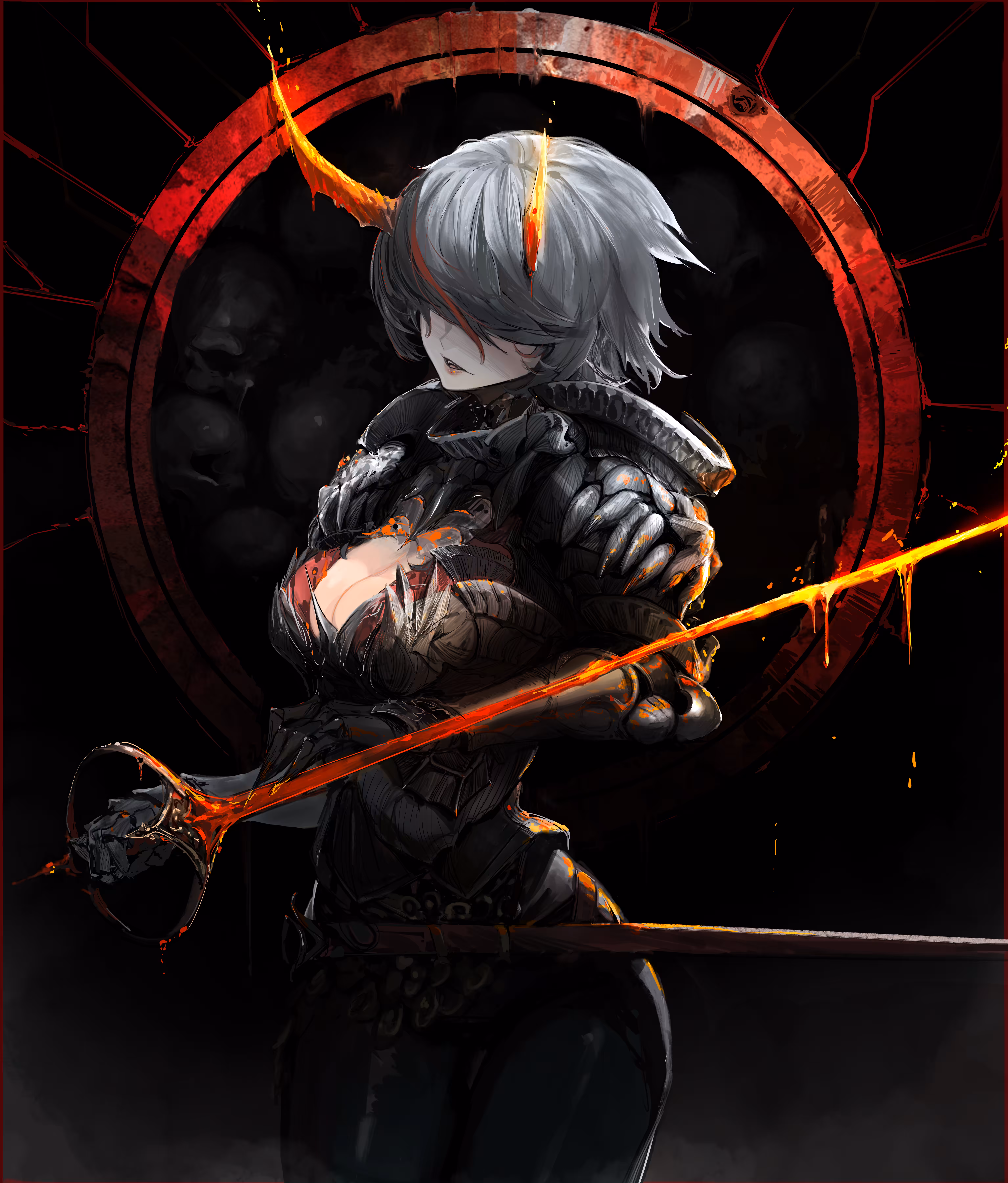 Crimson knight
