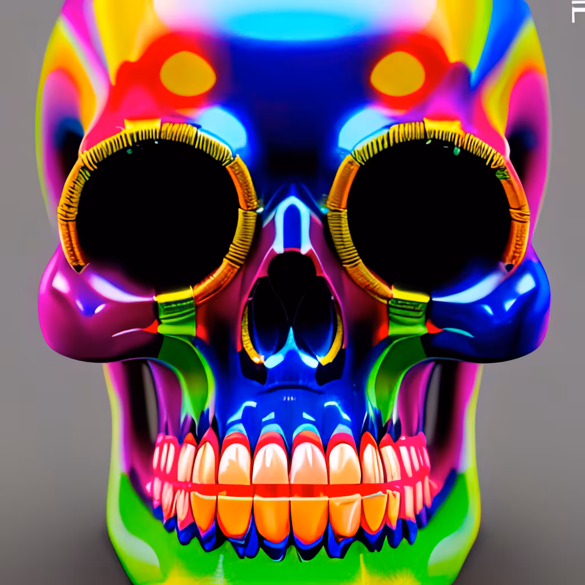 Head Case - A Color Study: Head Case #440