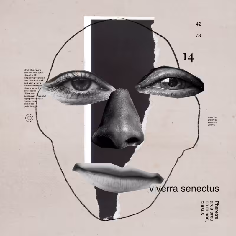 Collage faces #75