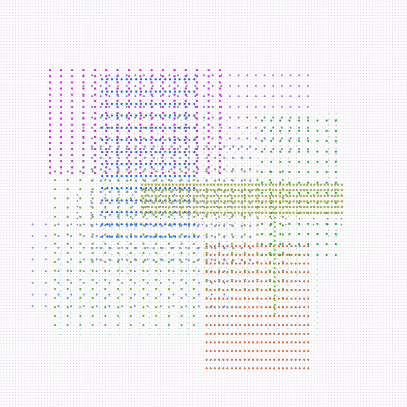 pointillist patchwork #61