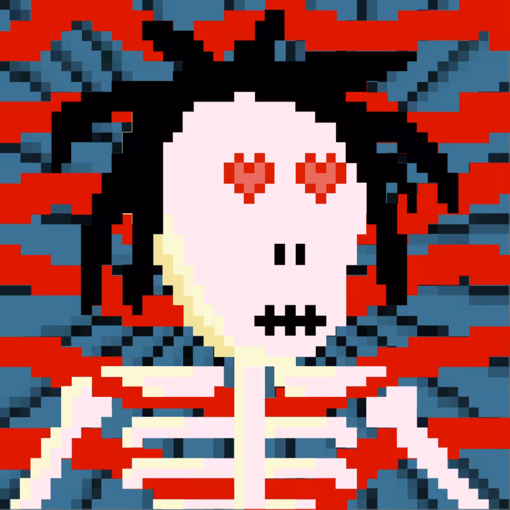 PIXEL SKULLETTI 1 #119