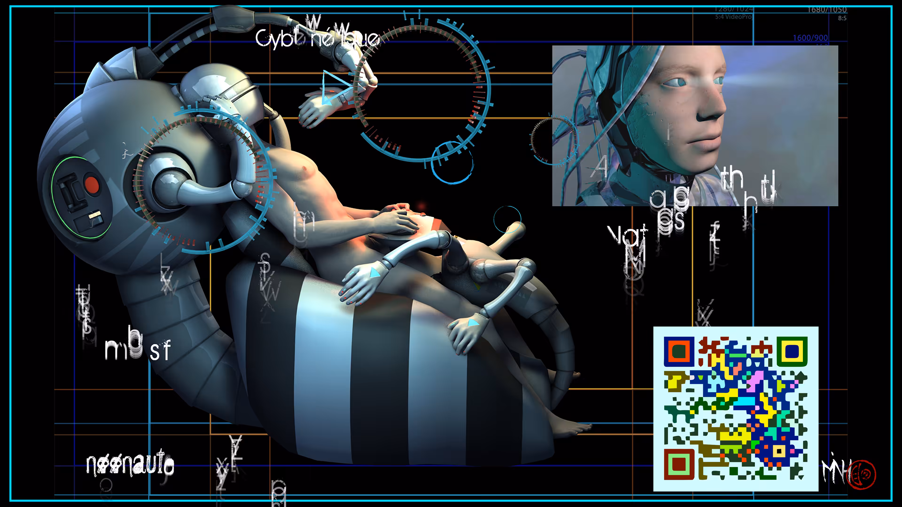 AR images: NooScaphe-X AR Persona