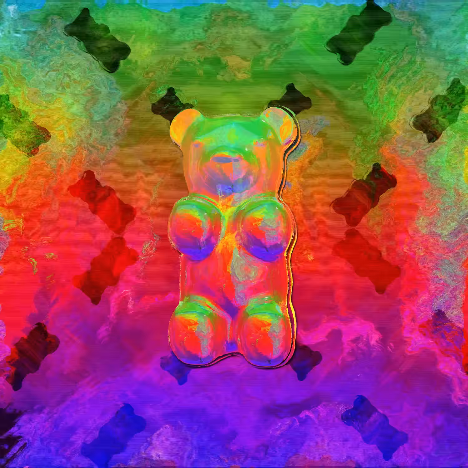 Beach Trip Gummy Bear