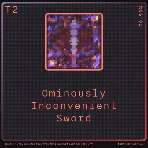 Gear for your quests - Sword #92