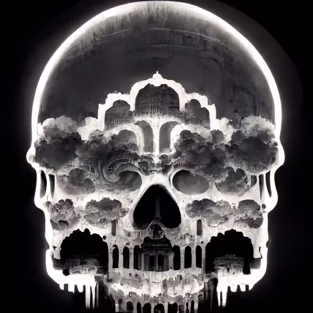 Skull #7 India - Celebrate 75 years of independence