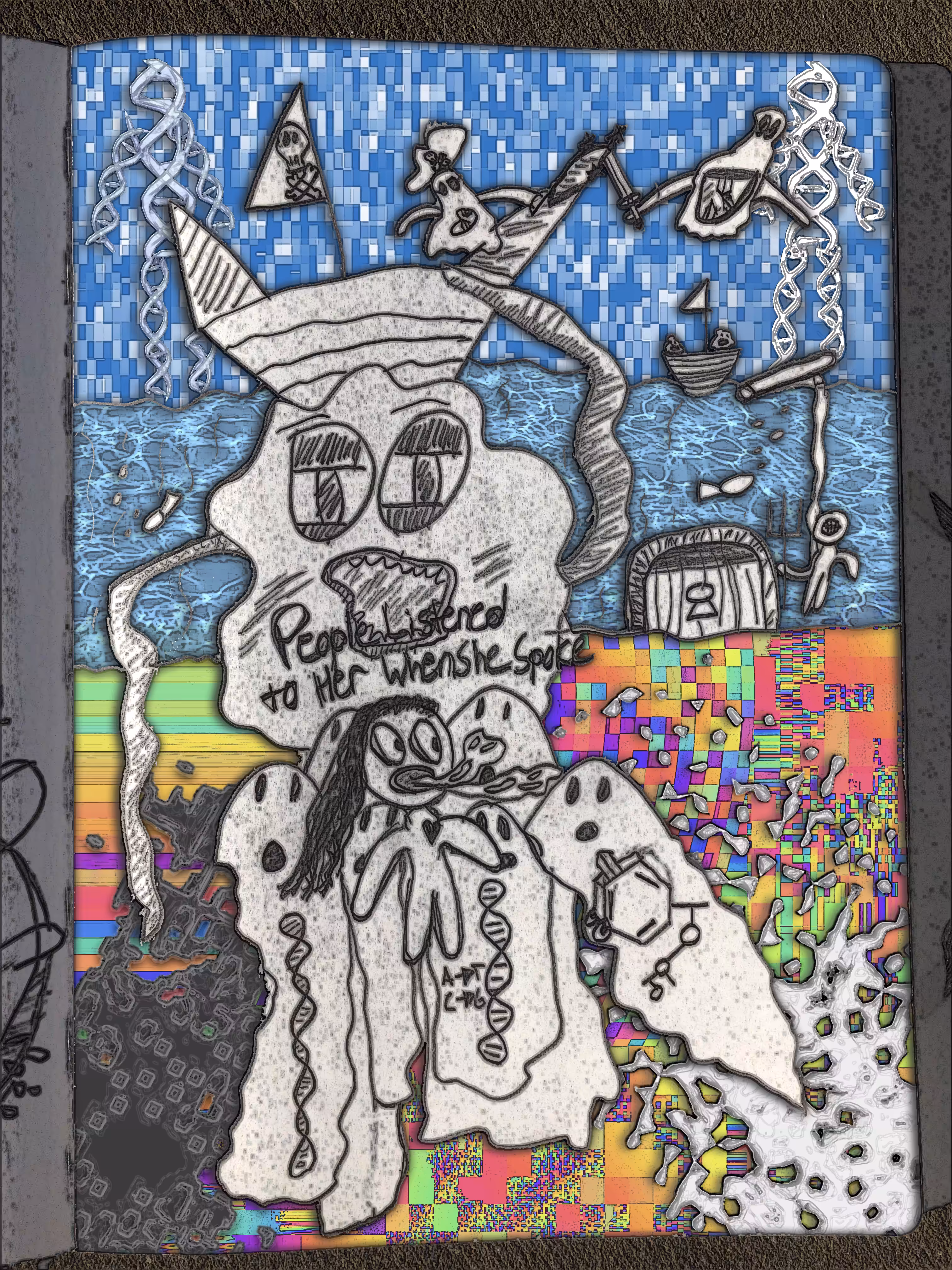 Divine Feminine Ghost DNA