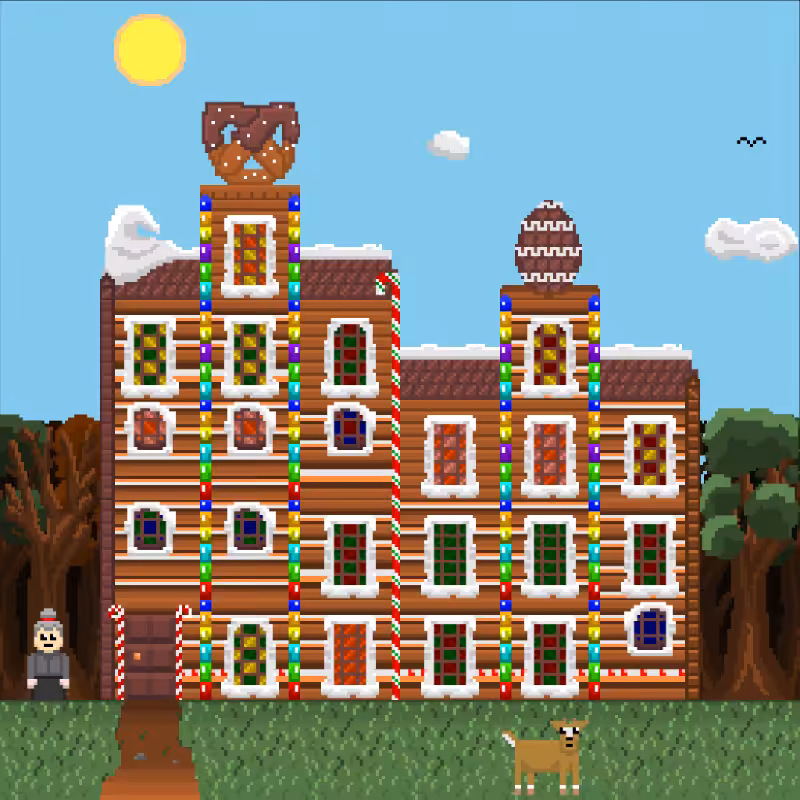 2D Mansion Candy House #90