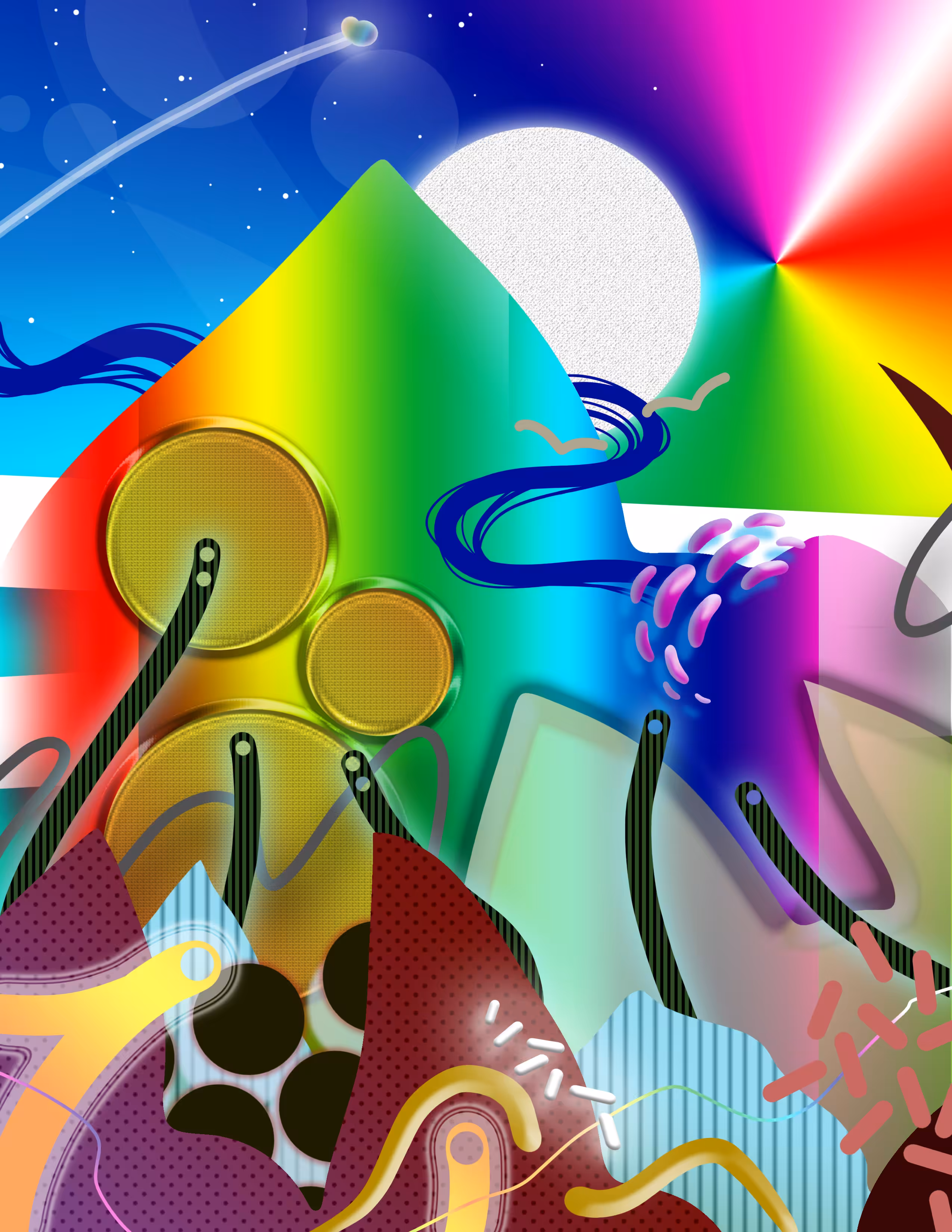 Rainbow Scape #9