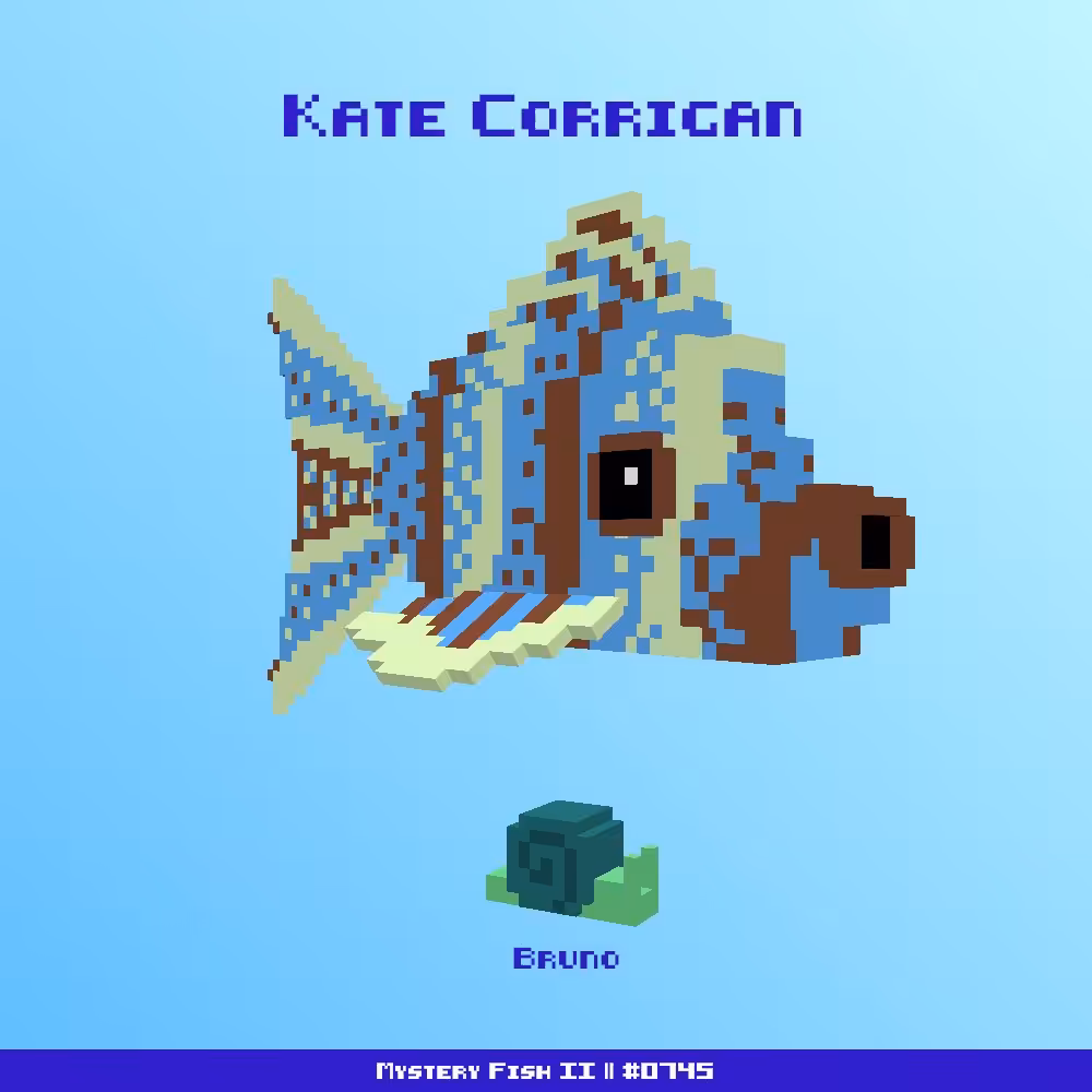 Kate Corrigan :: Mystery Fish 0745/1000 