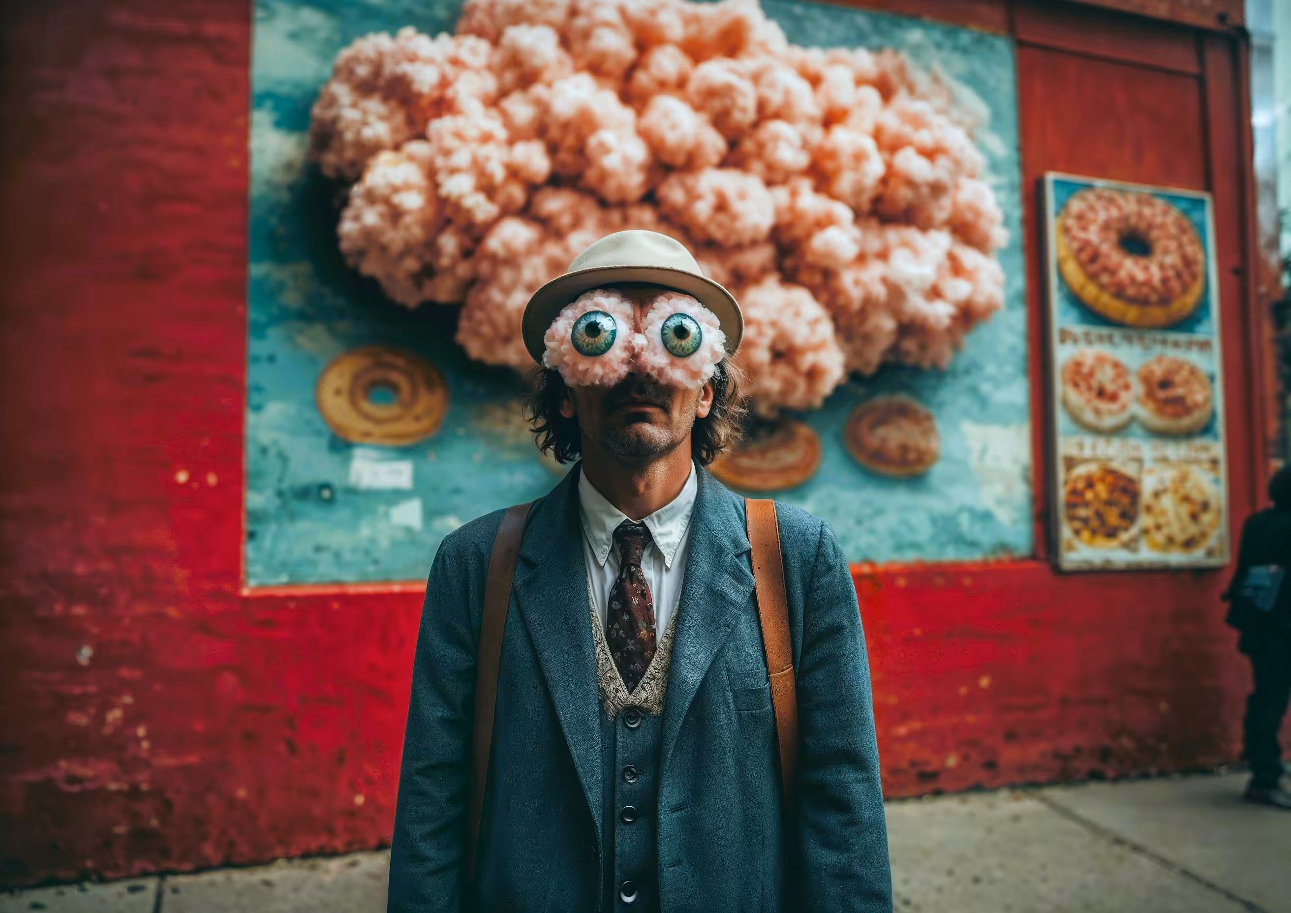 The donut prophet has seen too much.