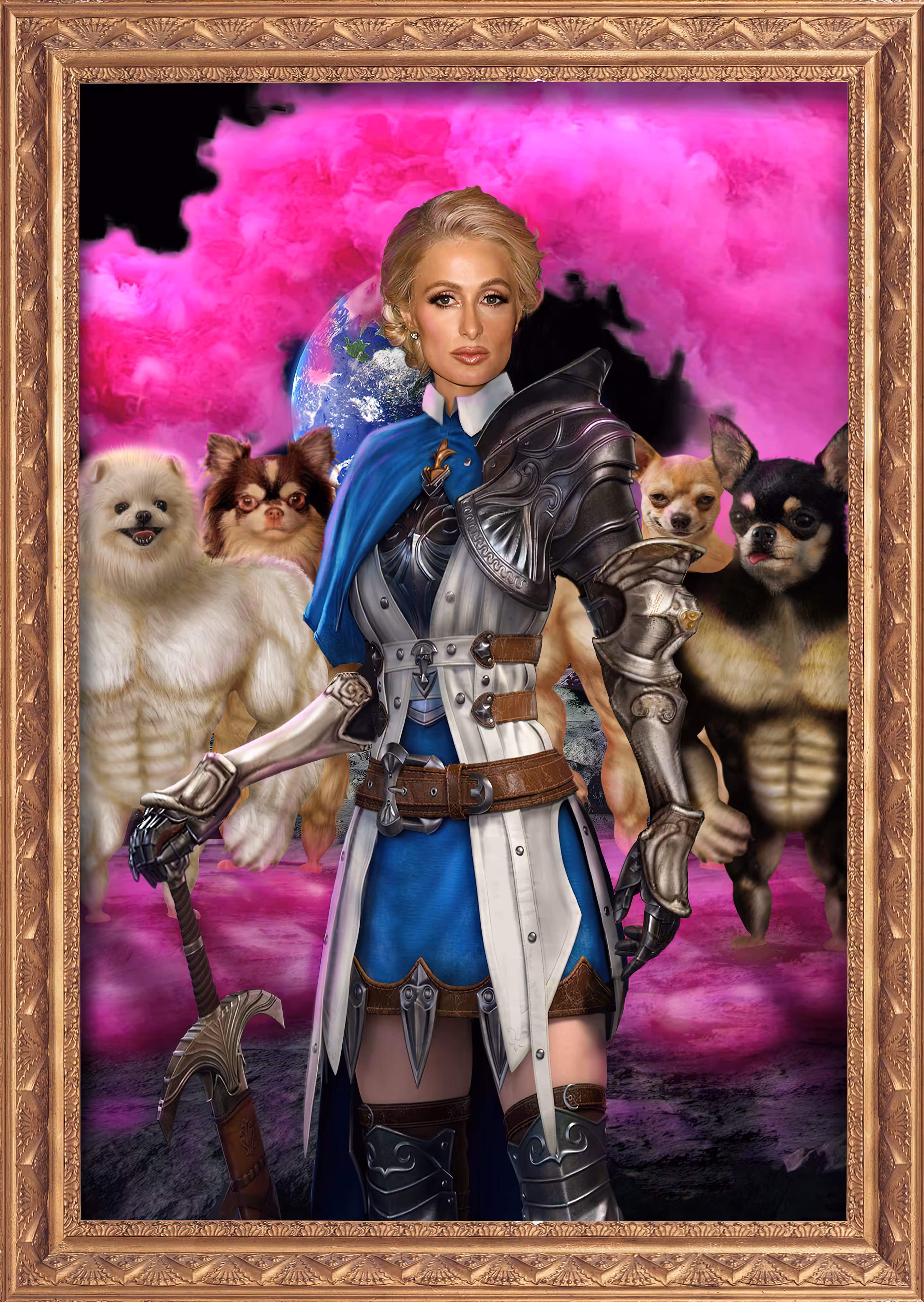 CryptoQueen and her dogees