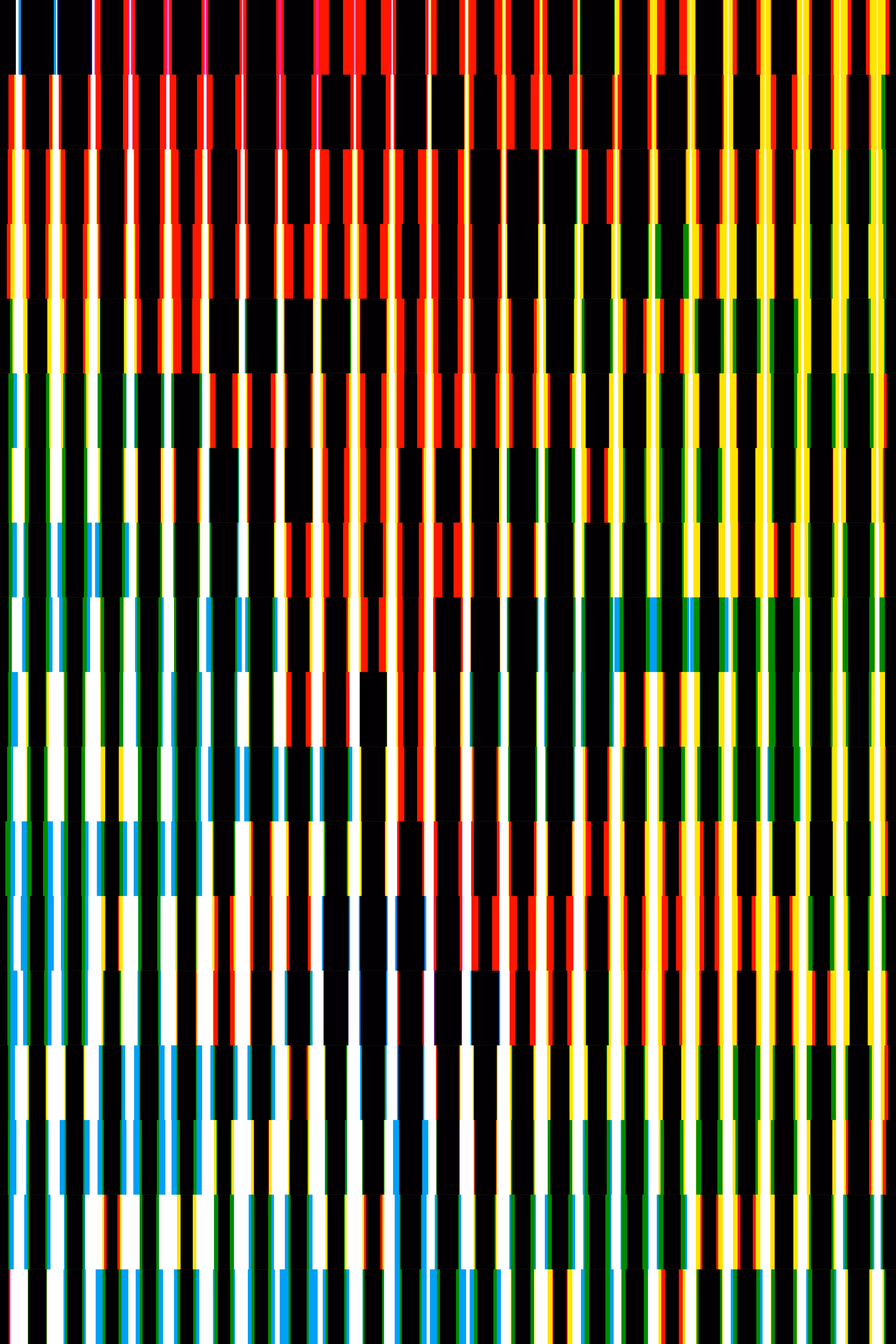 Three lines. Three Colours #65