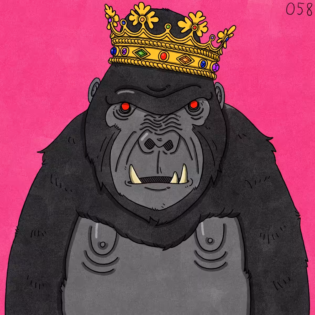 Calix Gorilla Sweet Symbiote #058