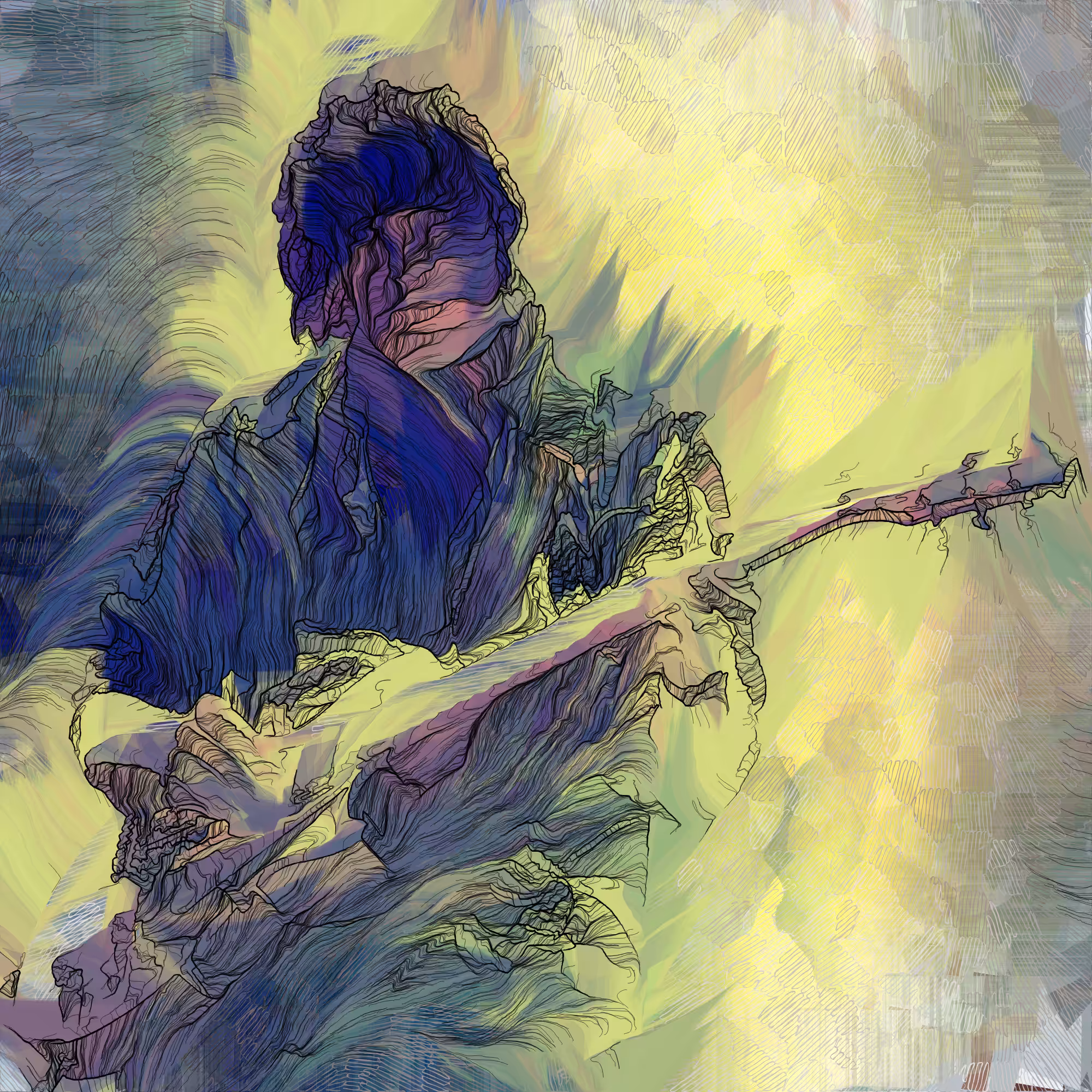 Guitar on a whim