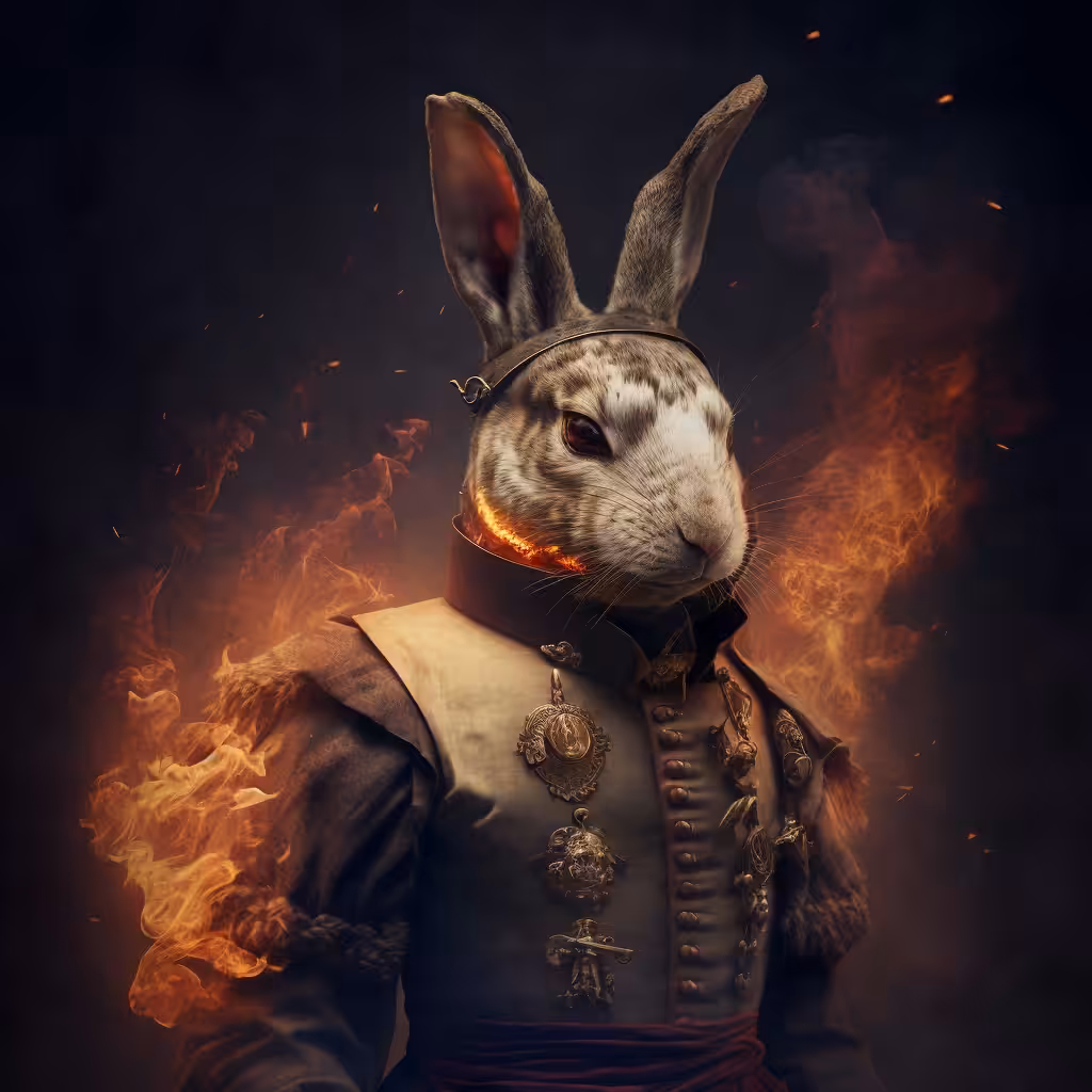 Killer Fire Bunny #7