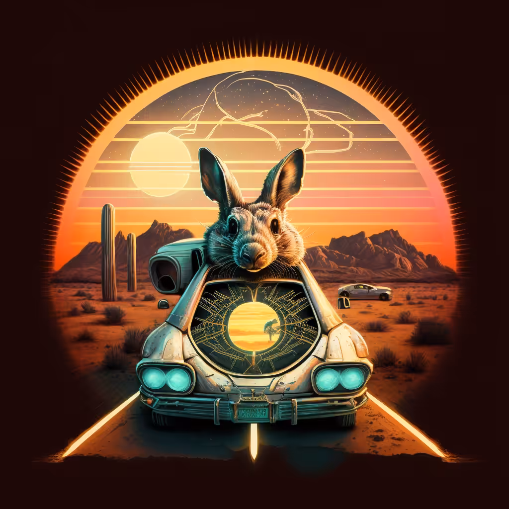 Back To The Future By AI Rabbit