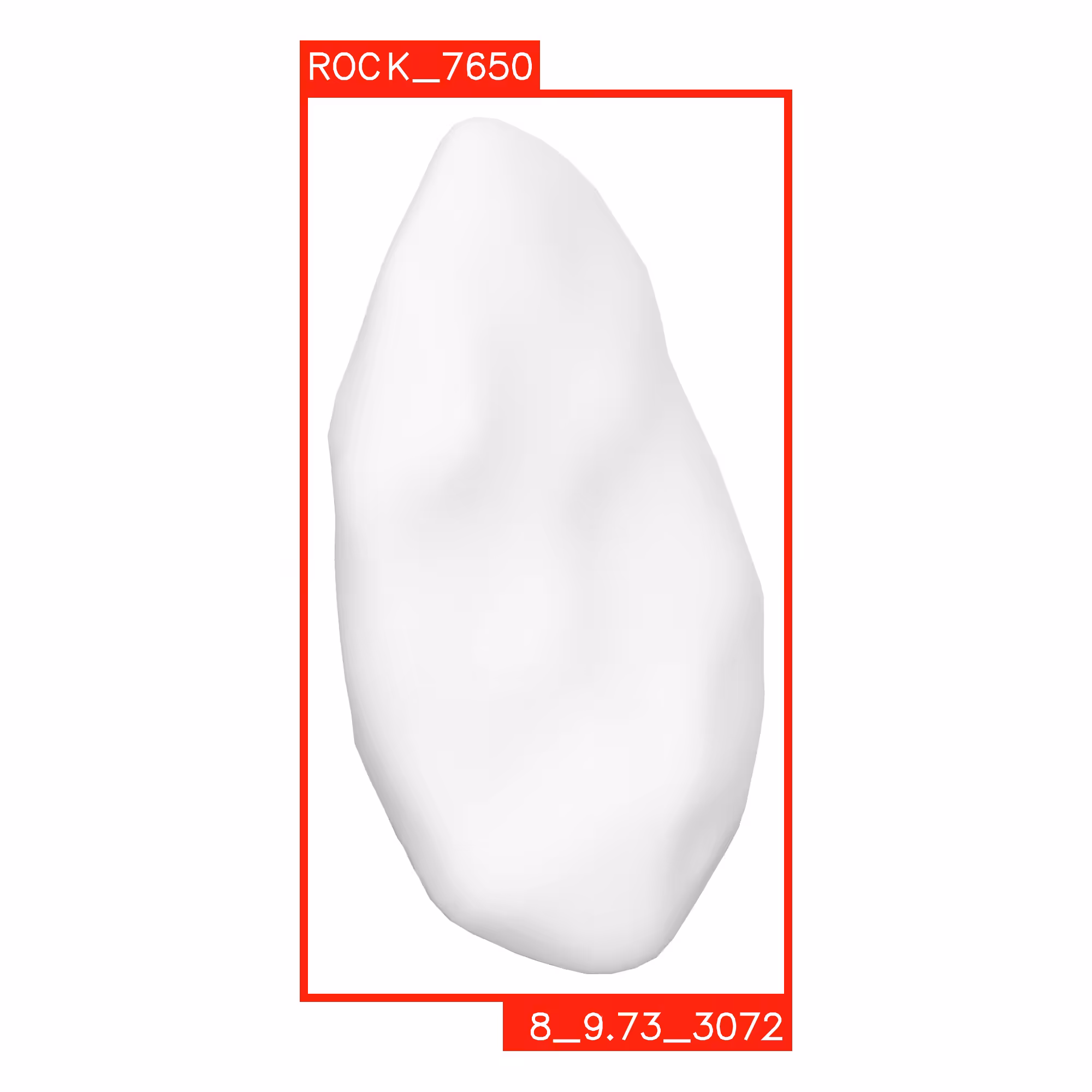 UNSHADED ROCKS: ROCK 7650
