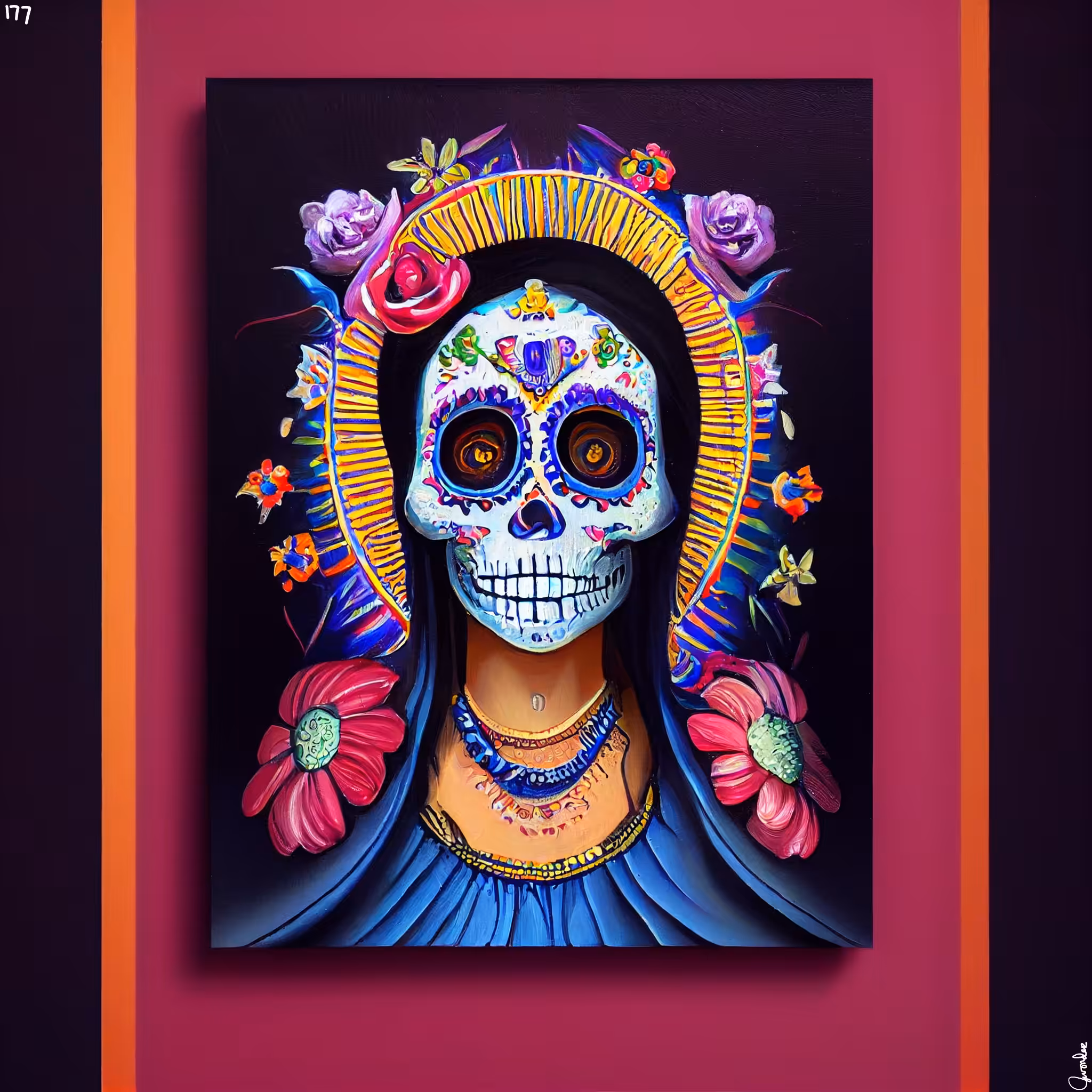 sugar skull #177