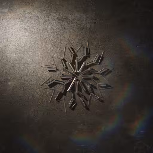 crystalline work (arctic) #131
