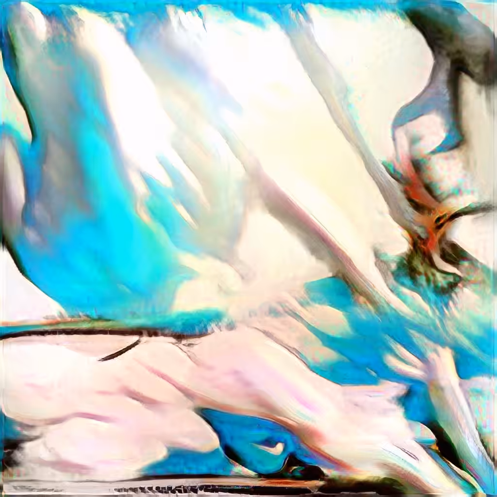 Dalí x O'Keeffe AI #7
