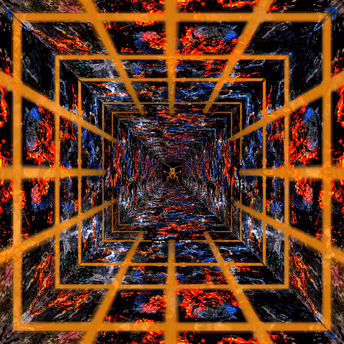 My psychedelic cave #03 Workspace 
