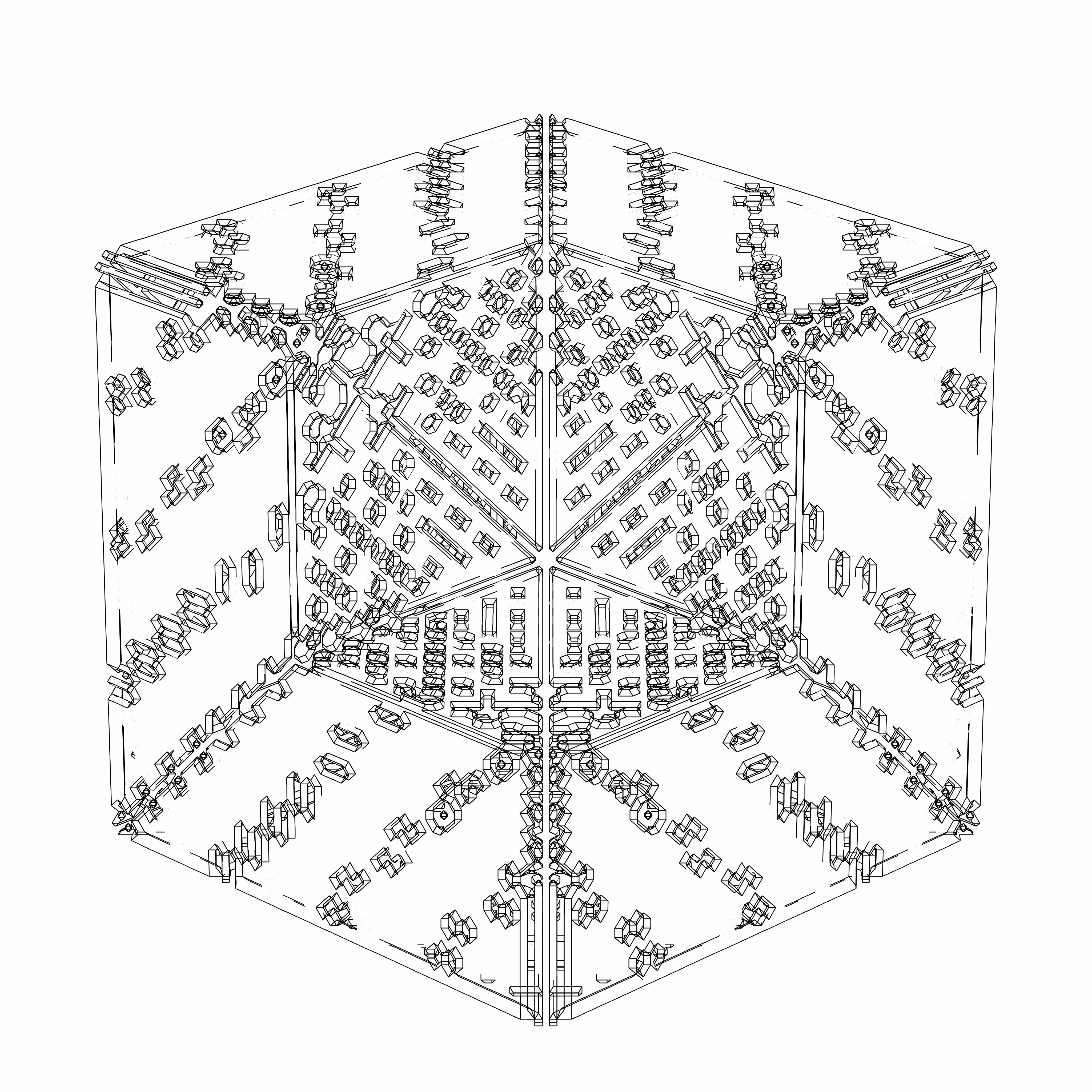 LL21 Alien Art Cube #6