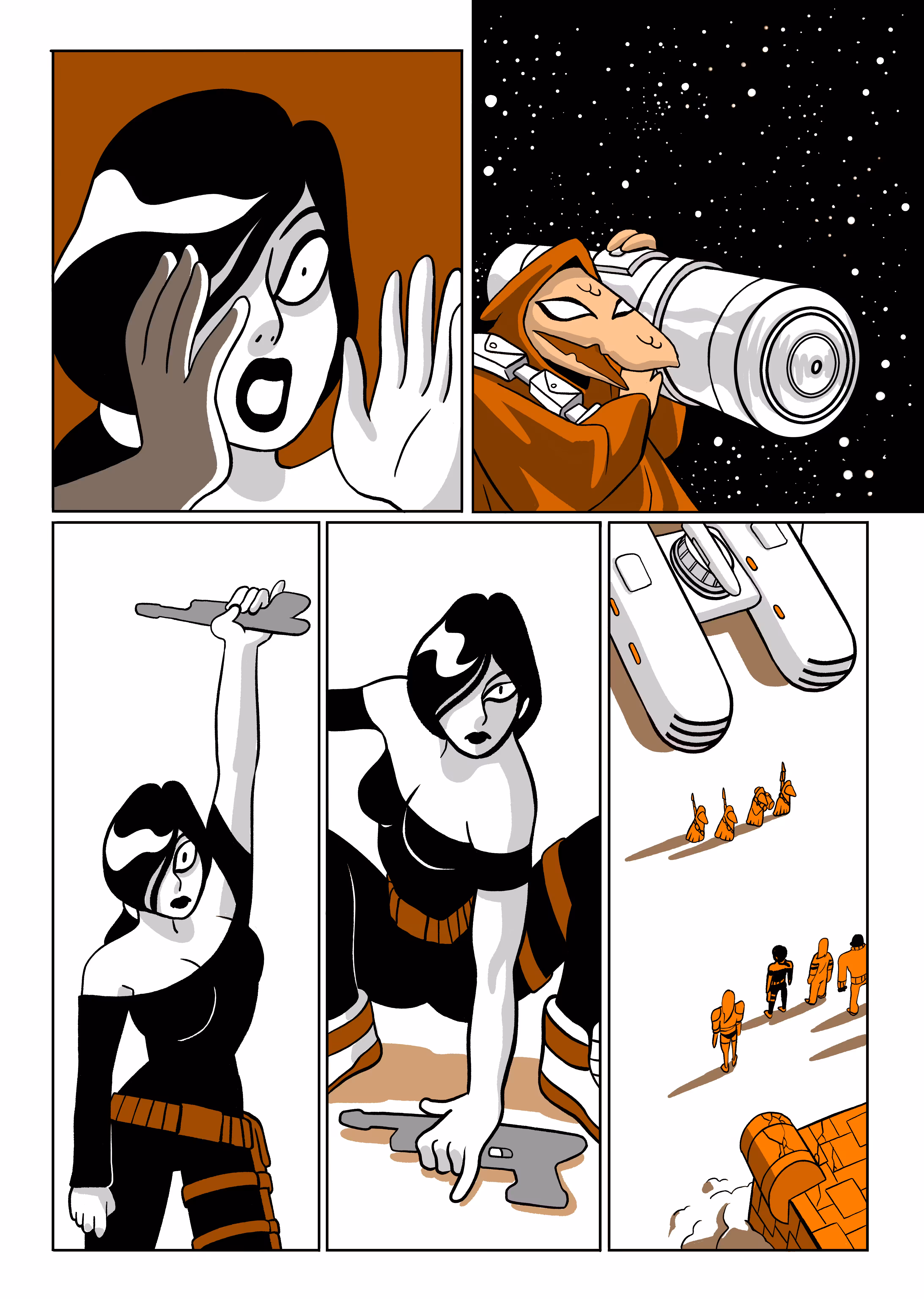 Captain Death - Original page 88
