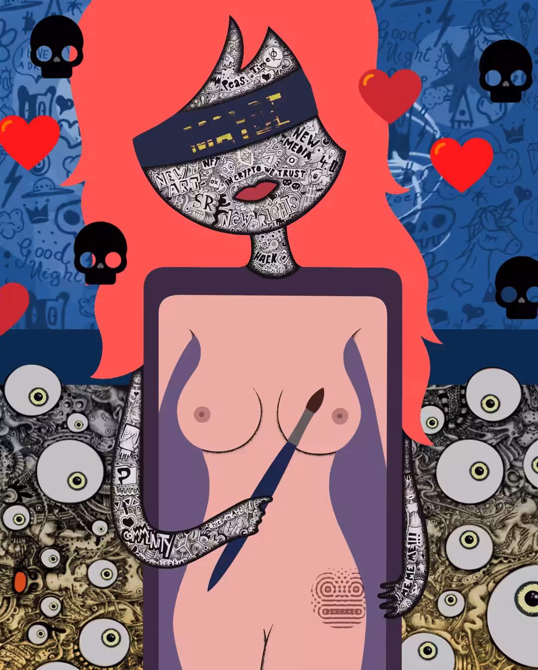 [Hackatao REMIXME] She dreams, takes decisions, creates