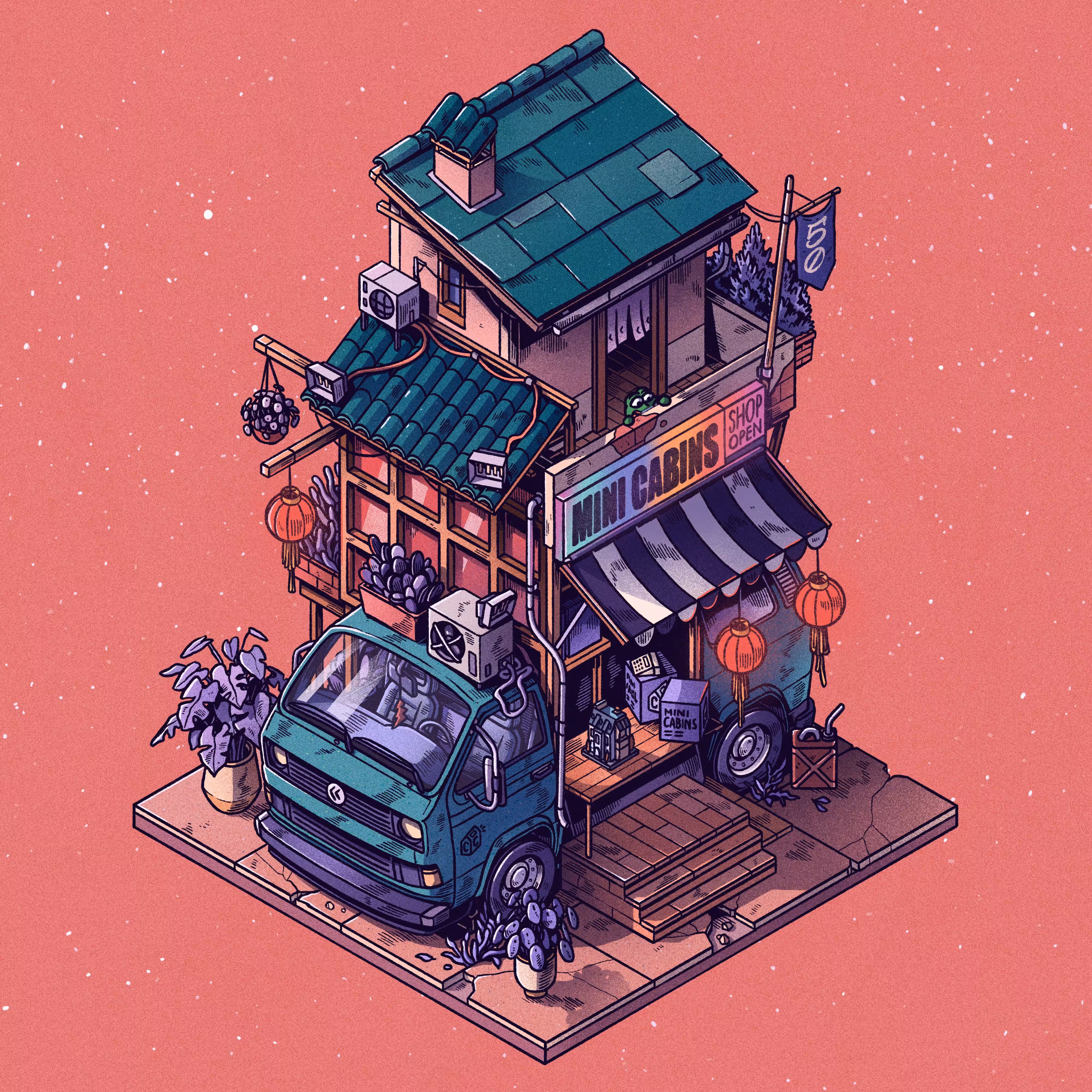 Curious Cabins #50: Caravan #784