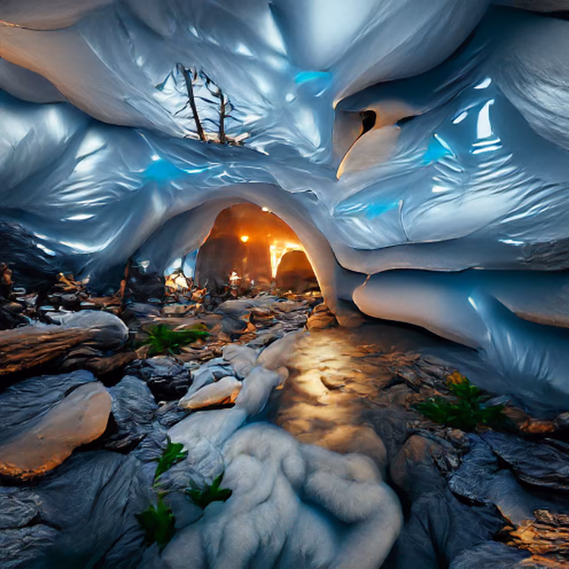 Mendenhall Glacier Caves