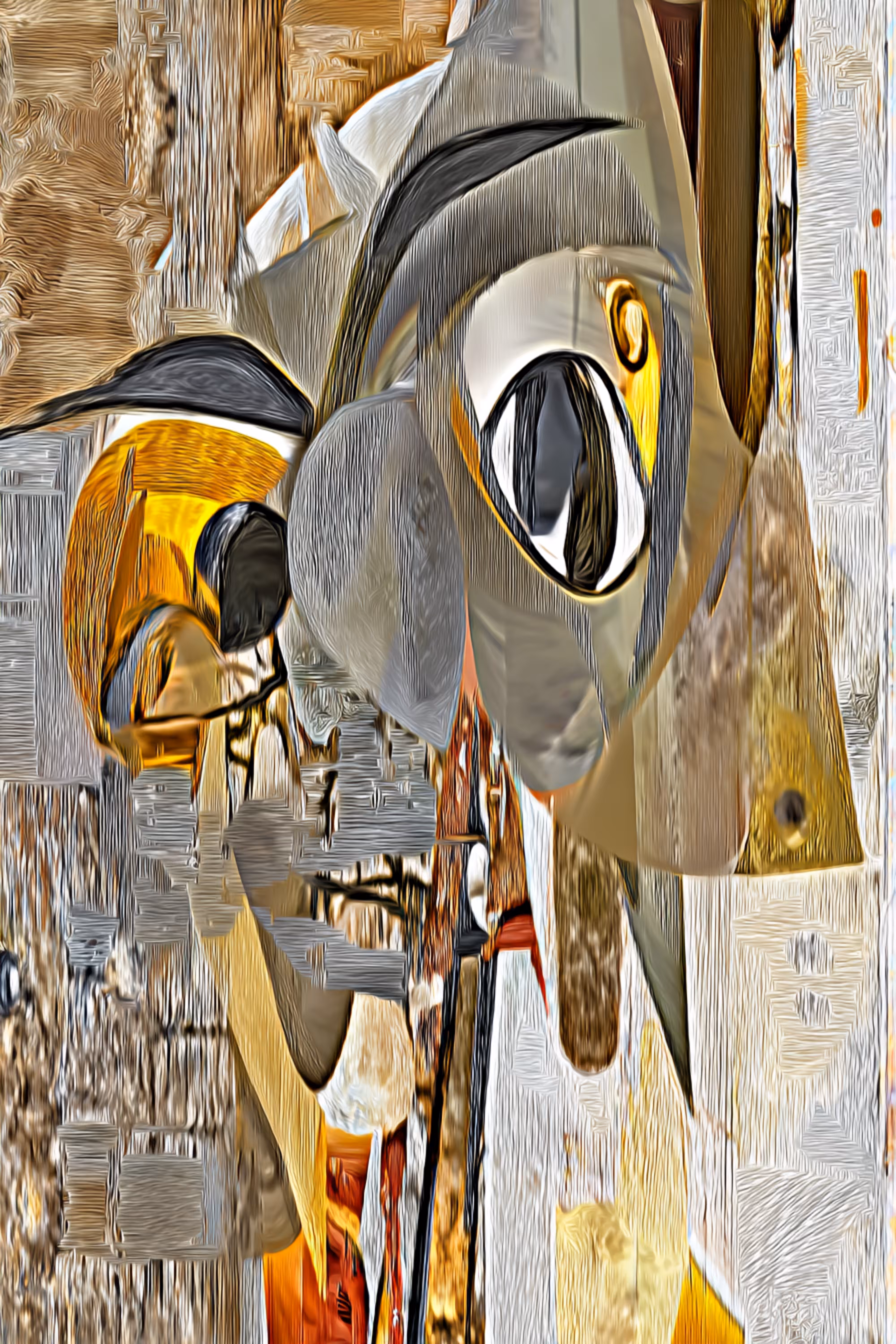 “Fragmented Gaze”