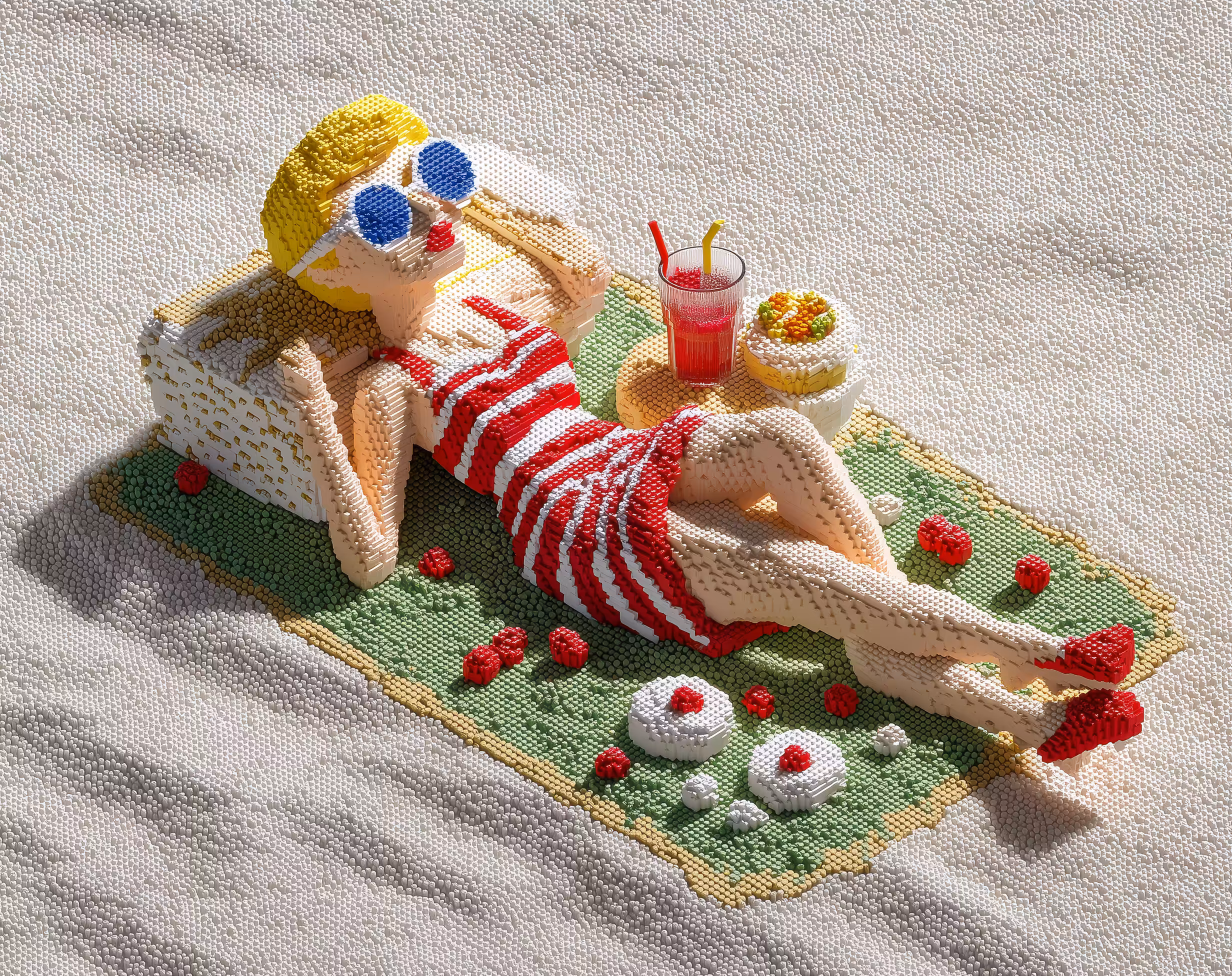 Lego Sunbather