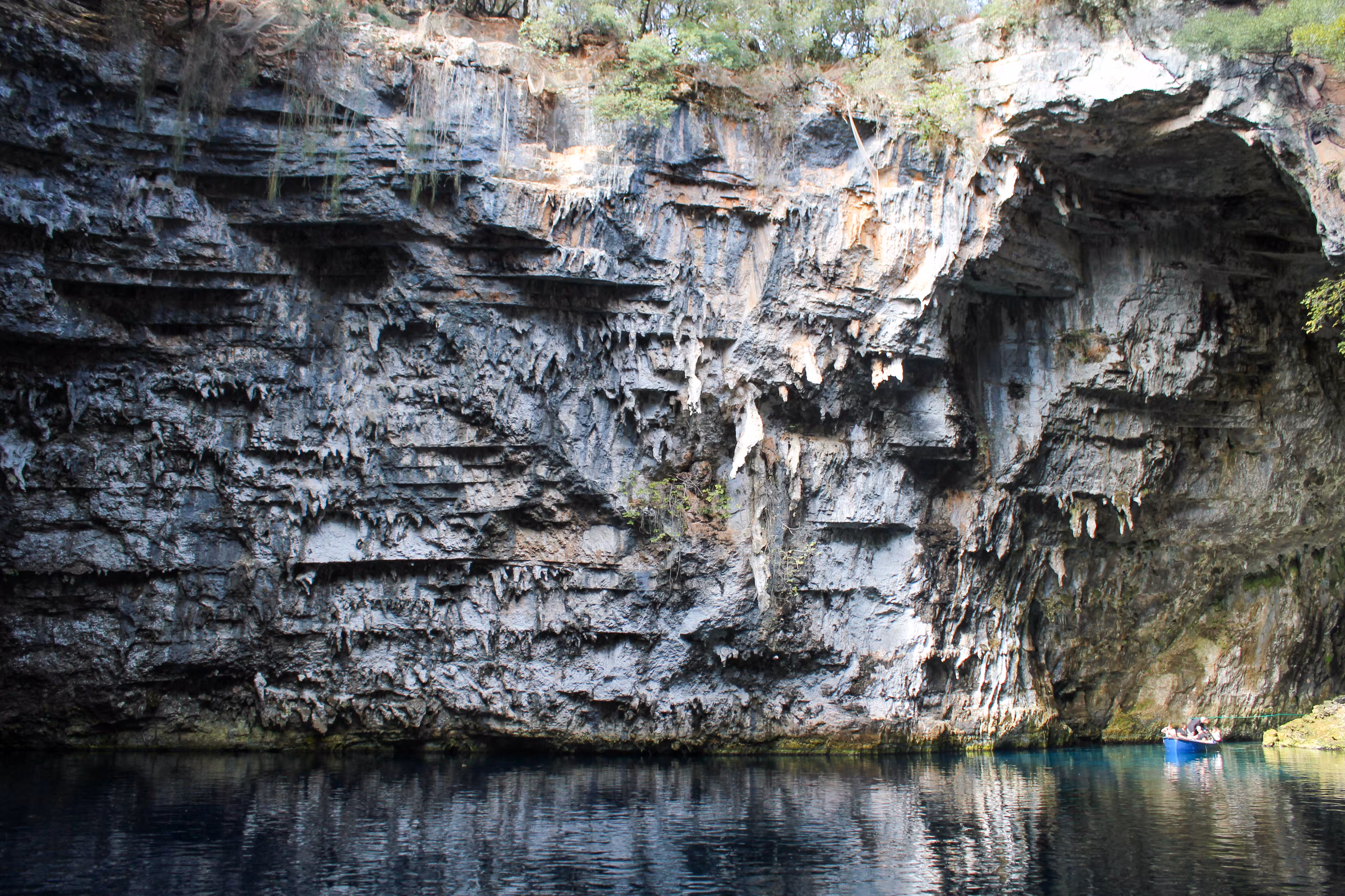 Island Hues: Melissani Lake Cave