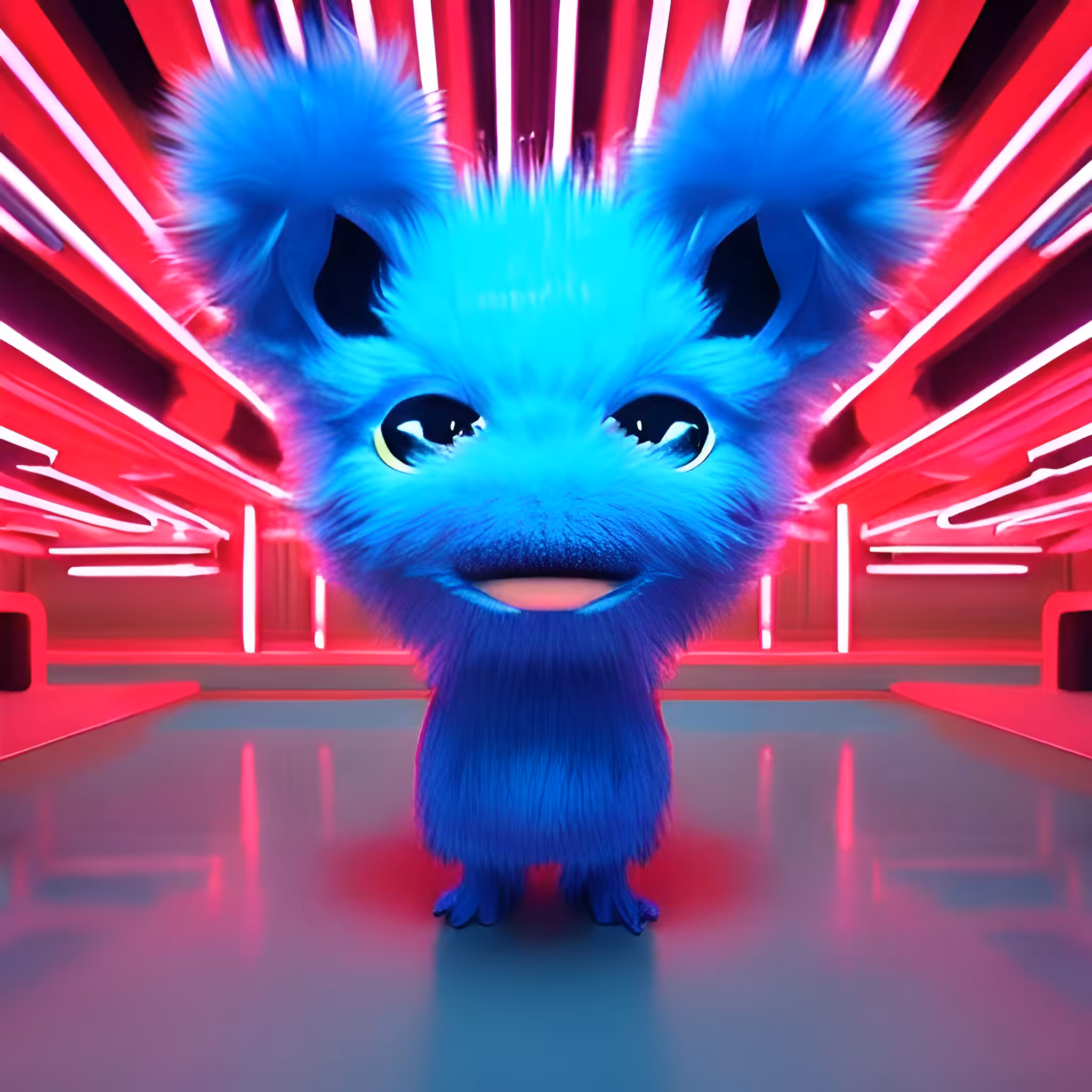 Fluffy Monster 