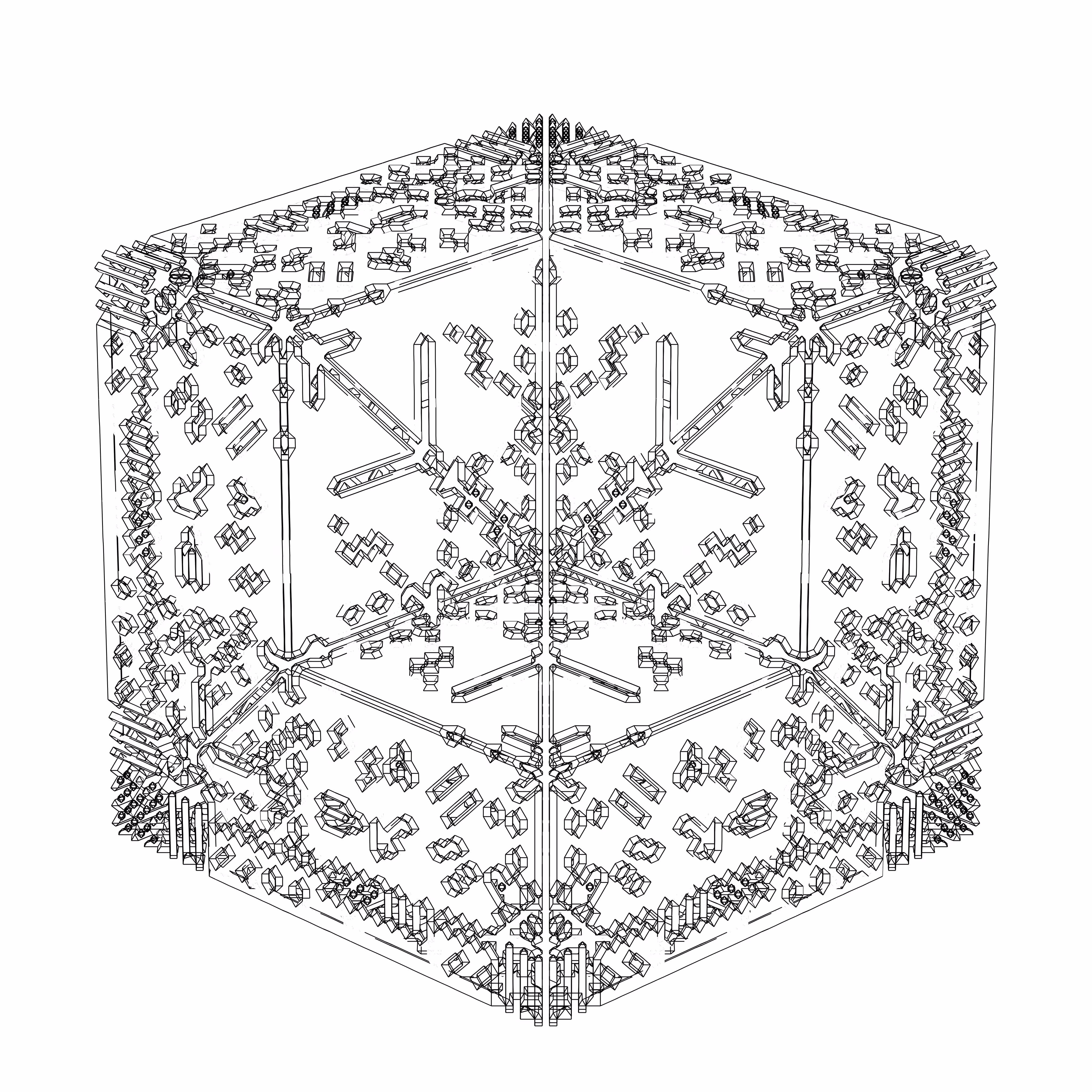 LL21 Alien Art Cube #378