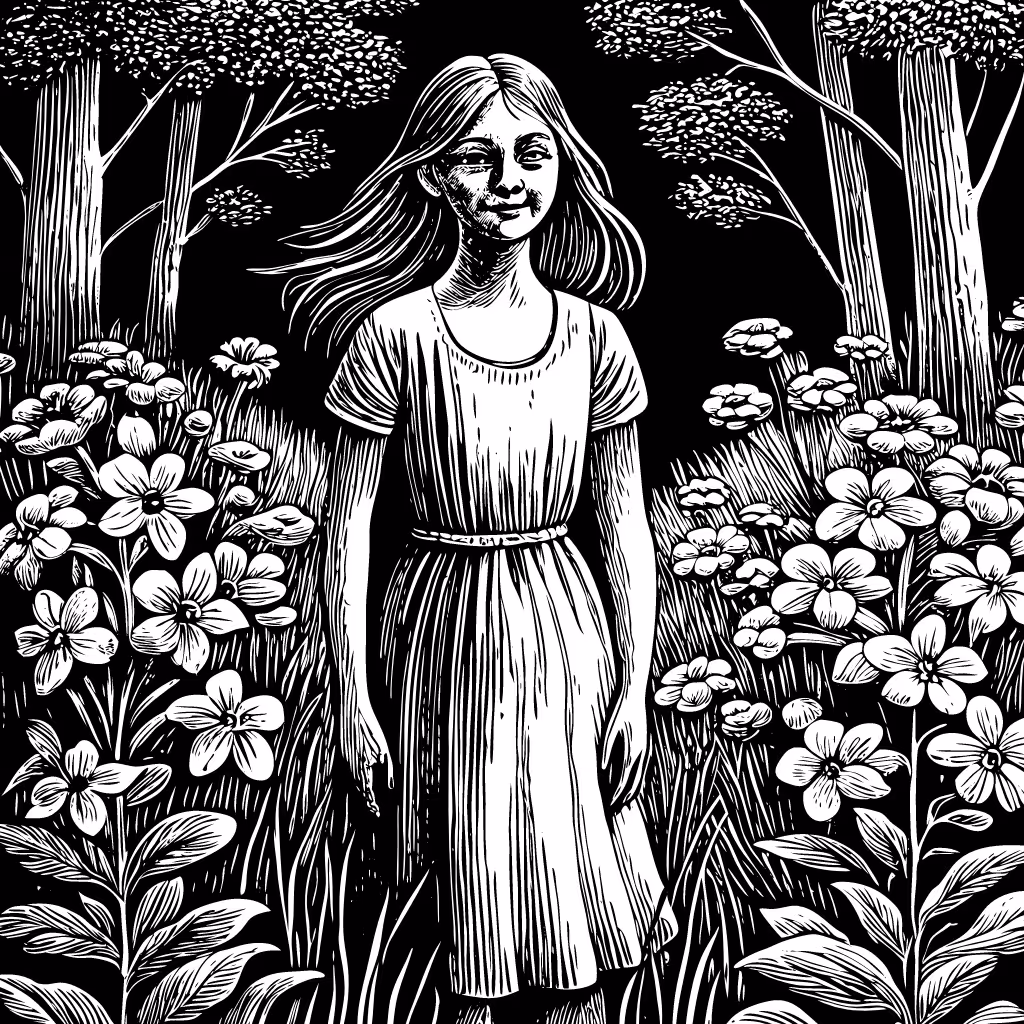 "The Girl in the Garden of Memories"
