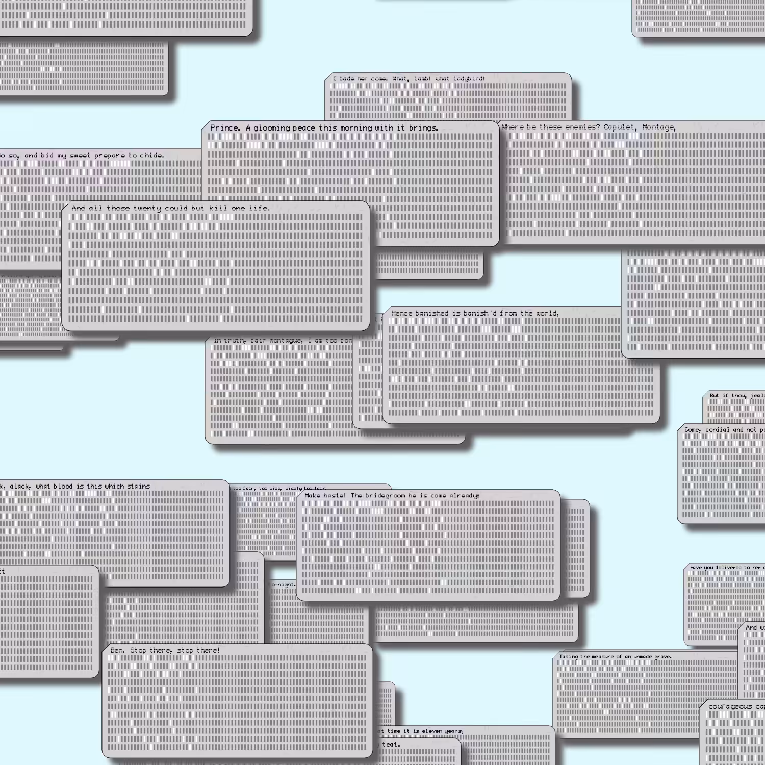 Romeo and Juliet on Punched Cards (Free) #114