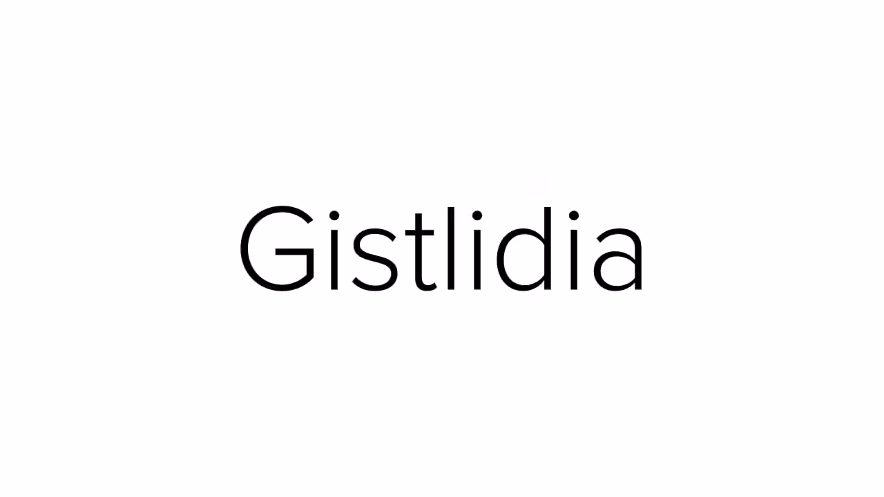Gisltidia Premier