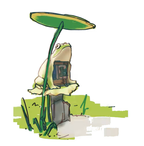Cyber BADGES.: BADGE - Froggy call #3