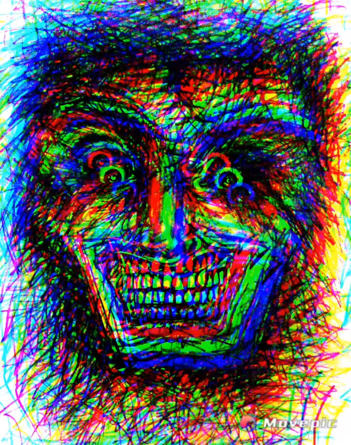 Scratched face