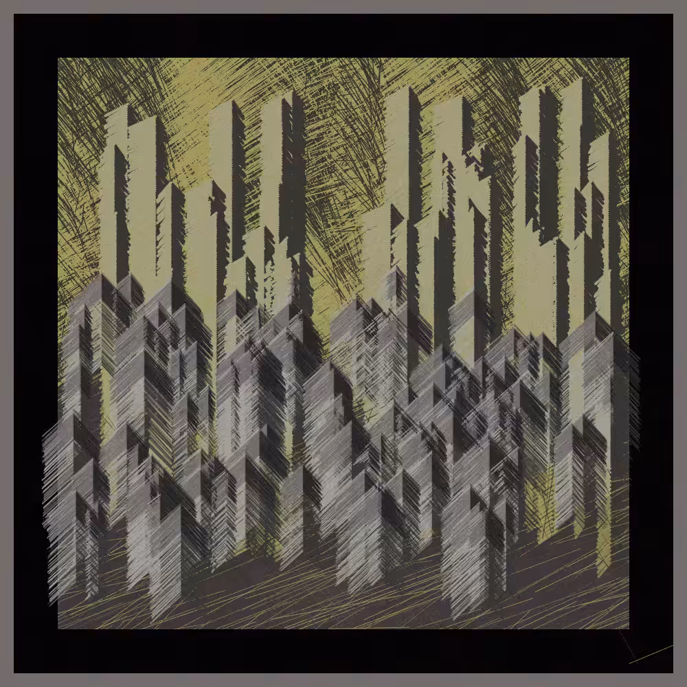 Moonlit hills #5
