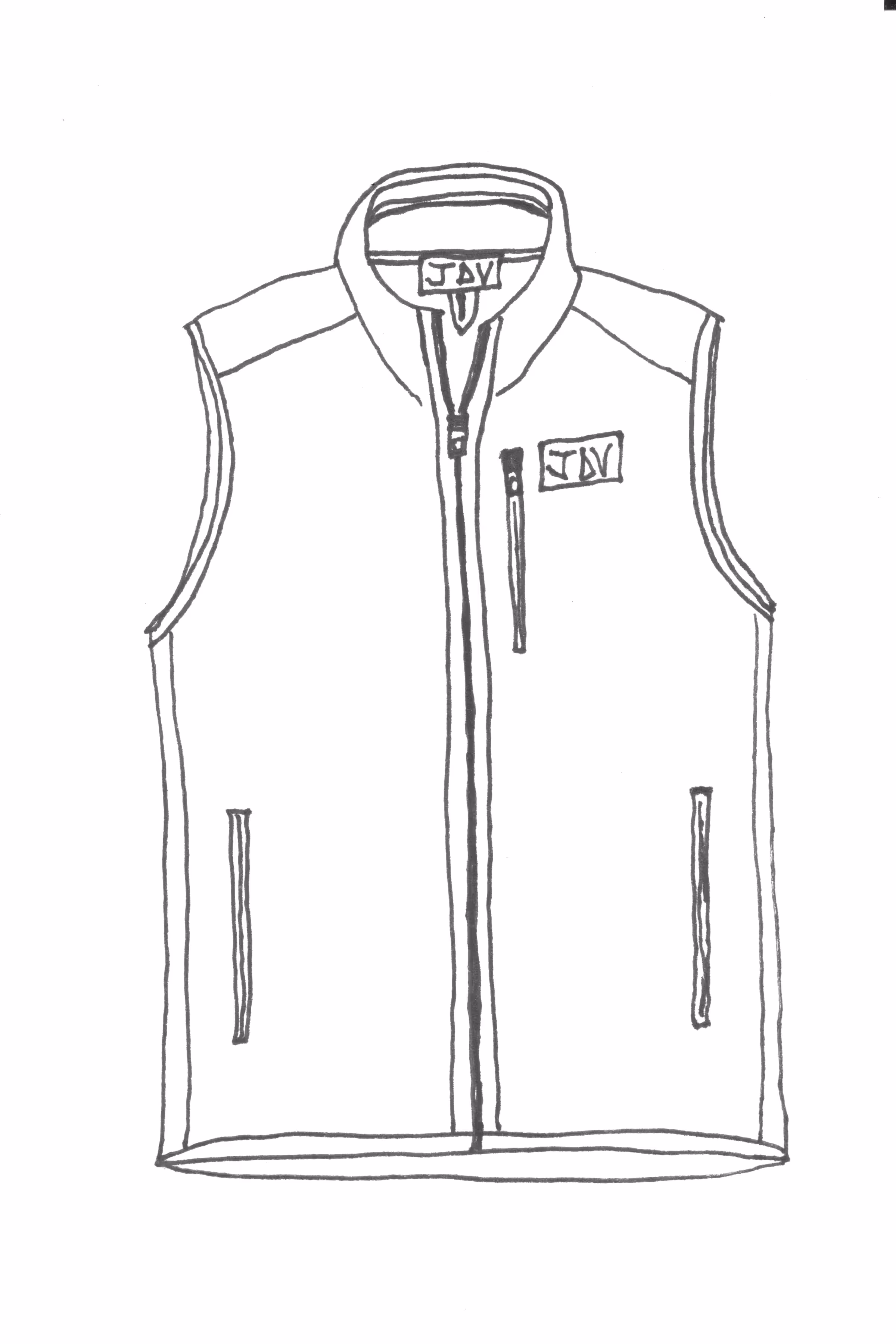 JDV episode art #160 - Fleece vest
