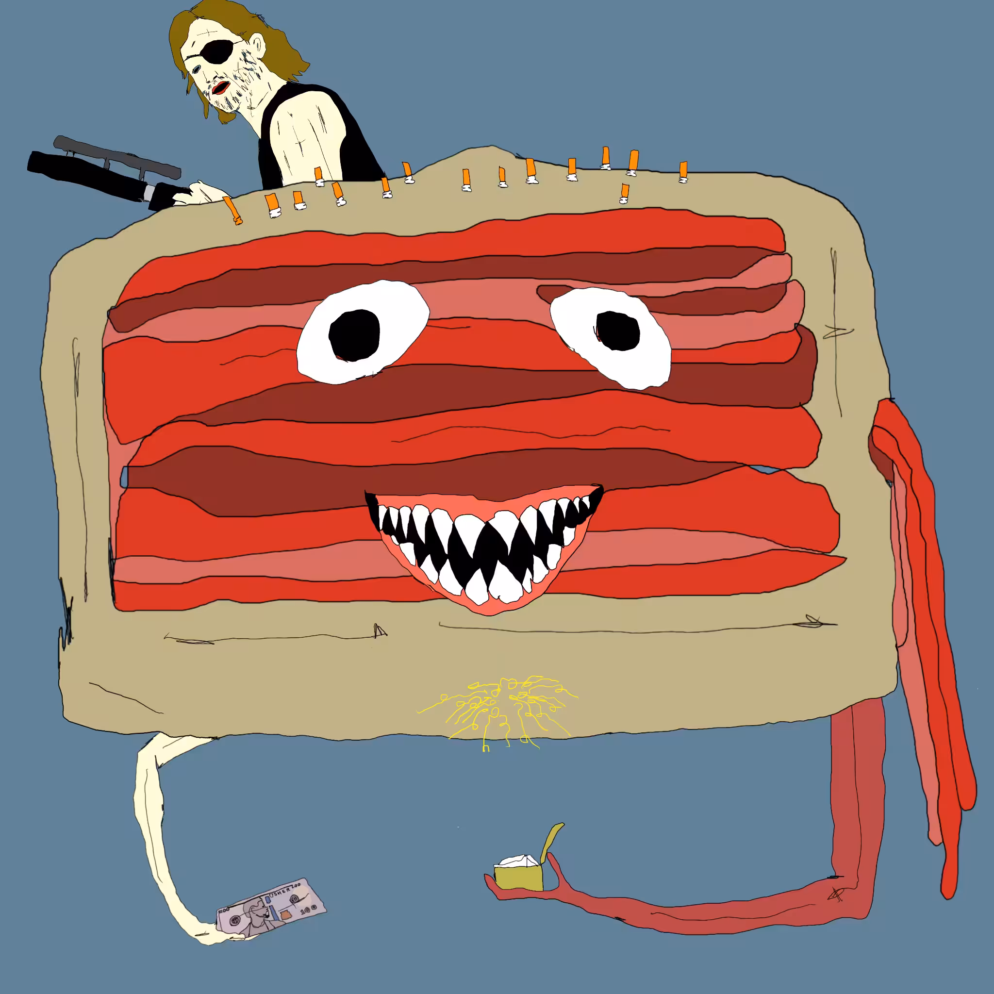 gristle buddeez worldwide: buddee #1463
