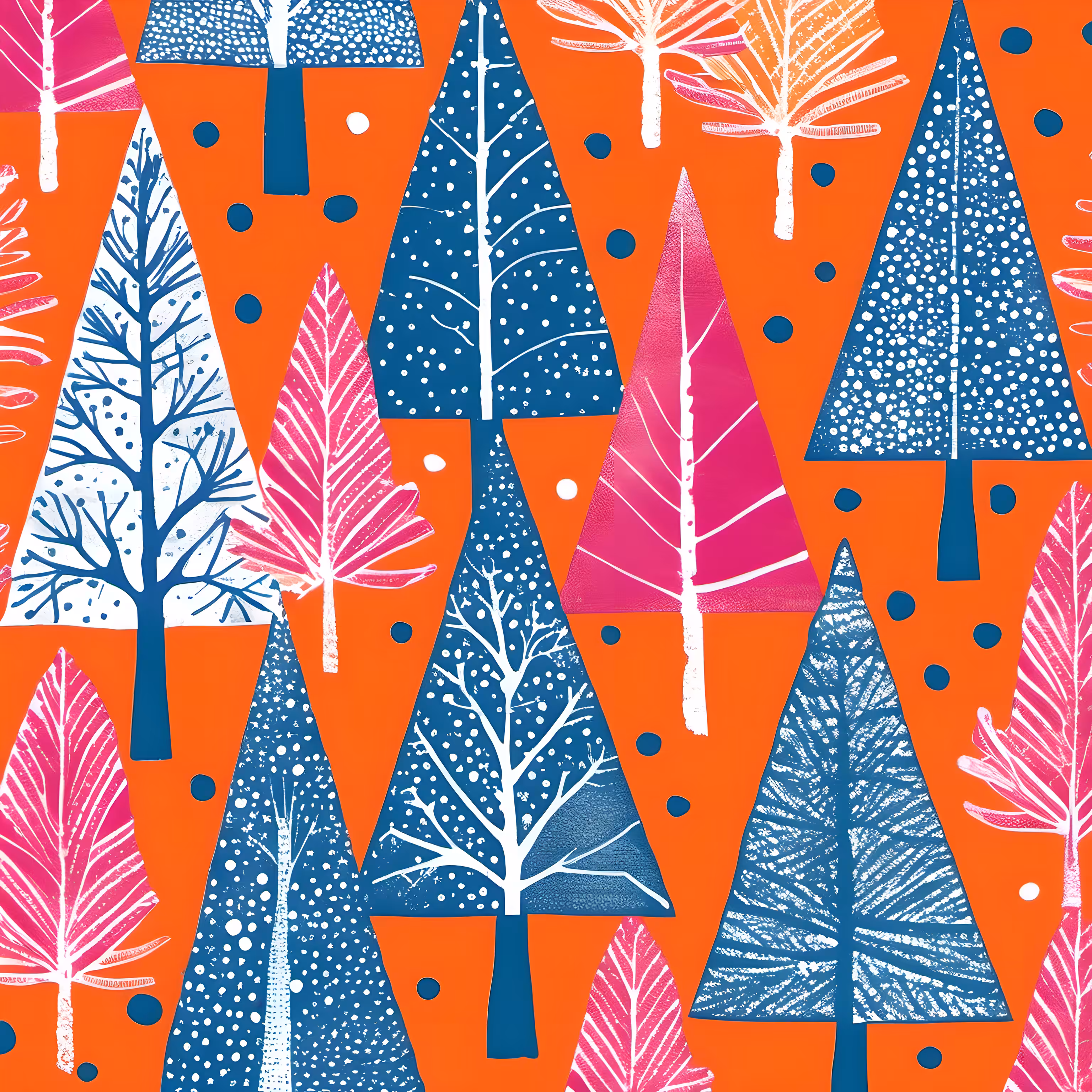 Riso Festive Trees #8