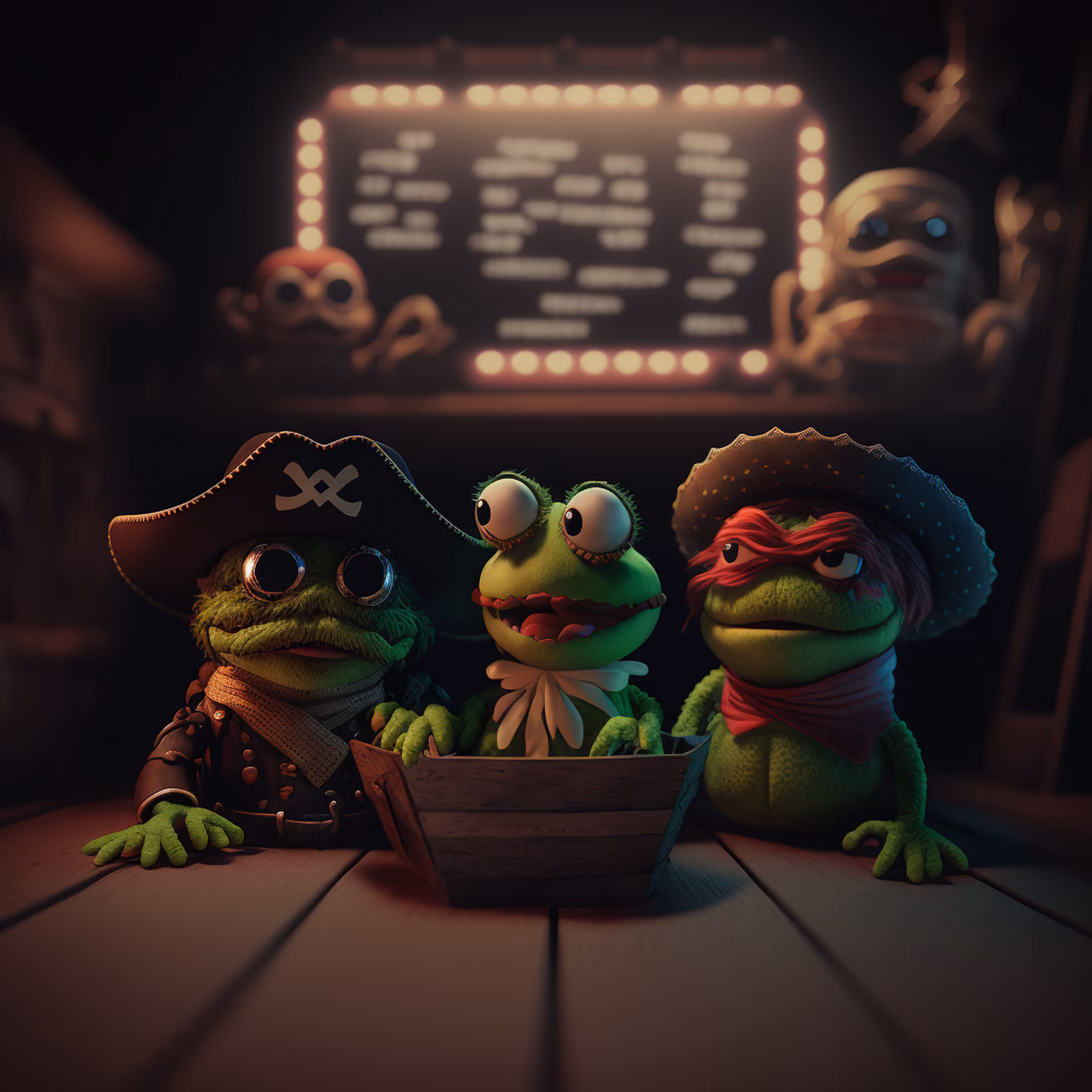 Pepe's World: Pepe pirate yo