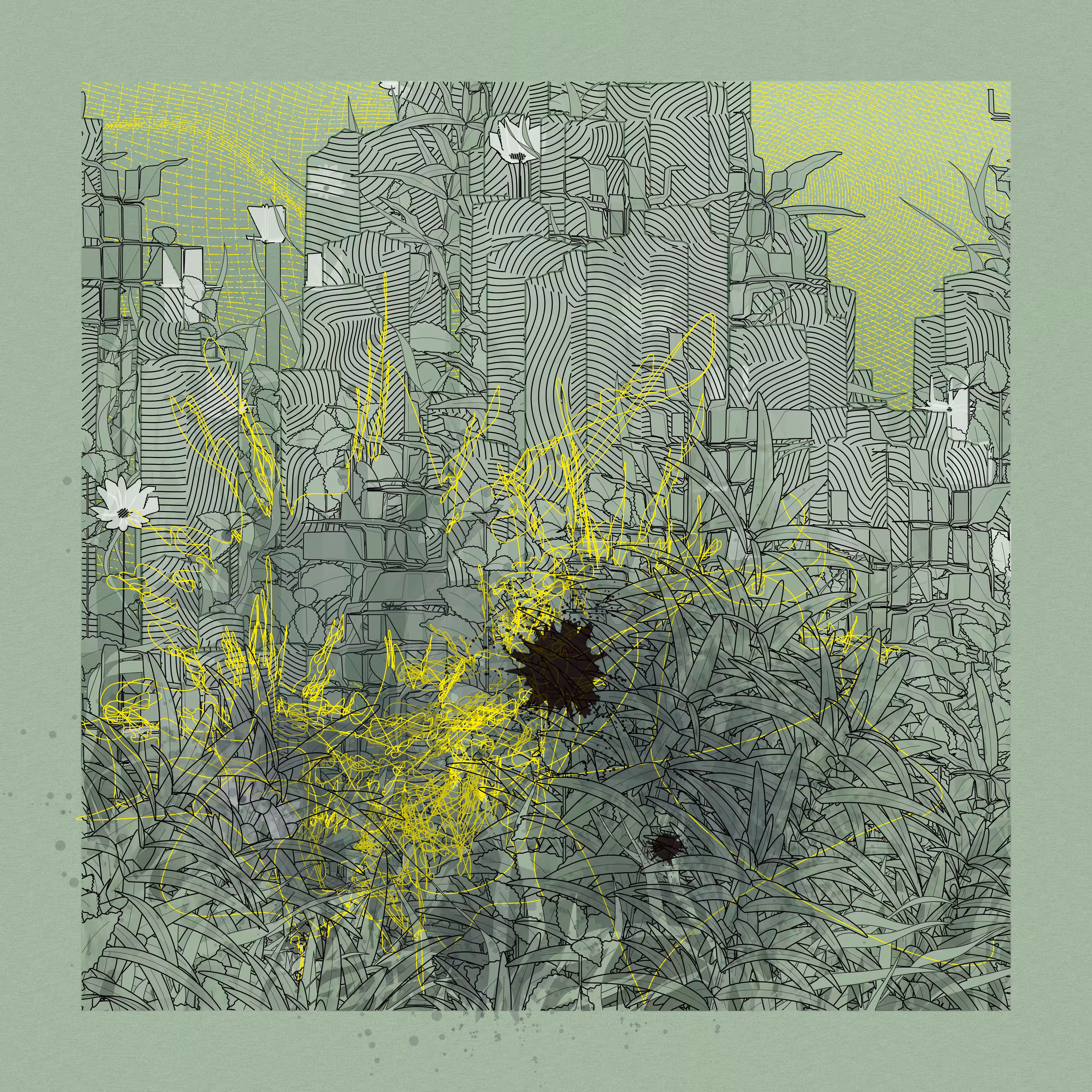 Landscape with Carbon Capture #5637